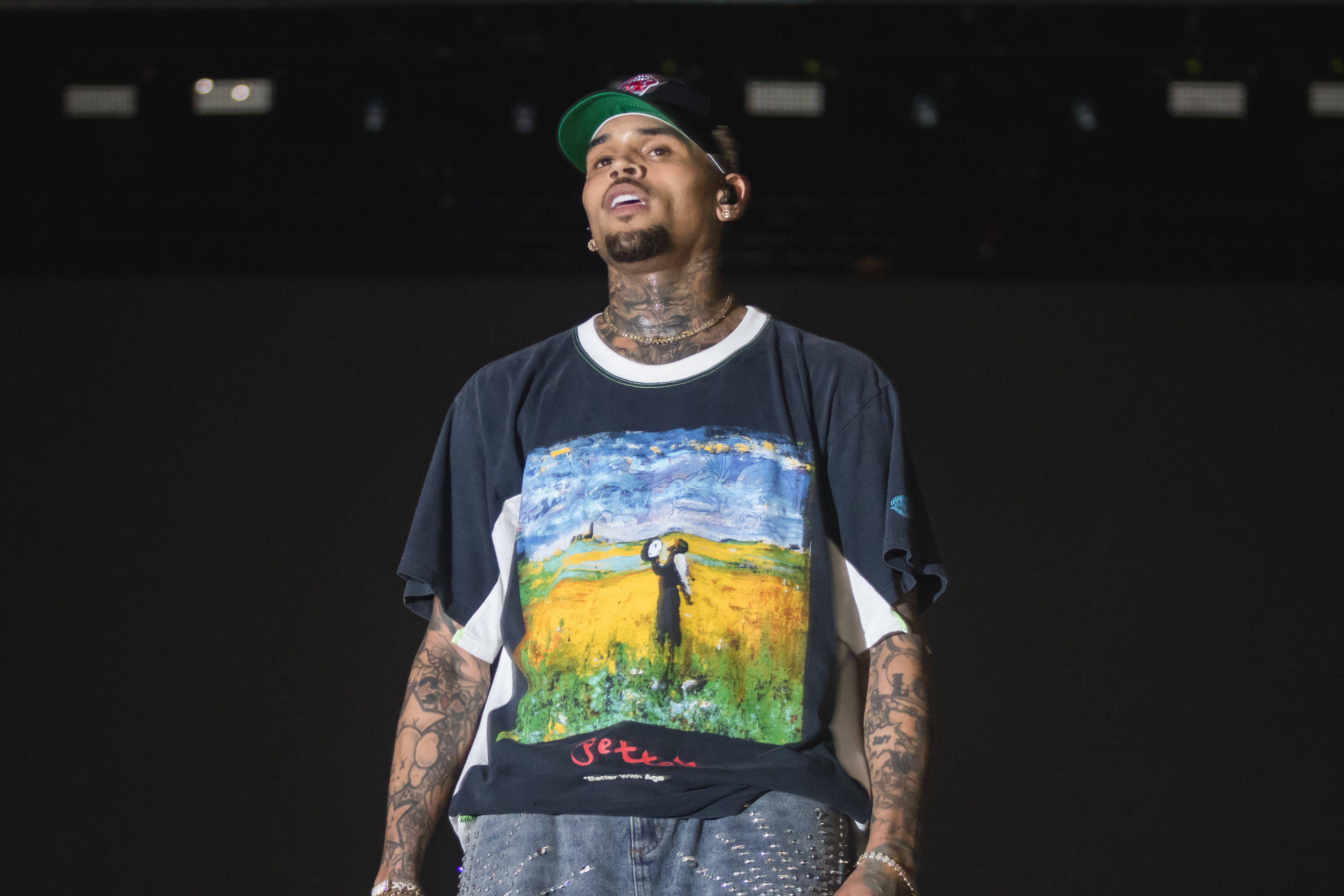 Chris Brown ist in Manchester festgenommen worden.