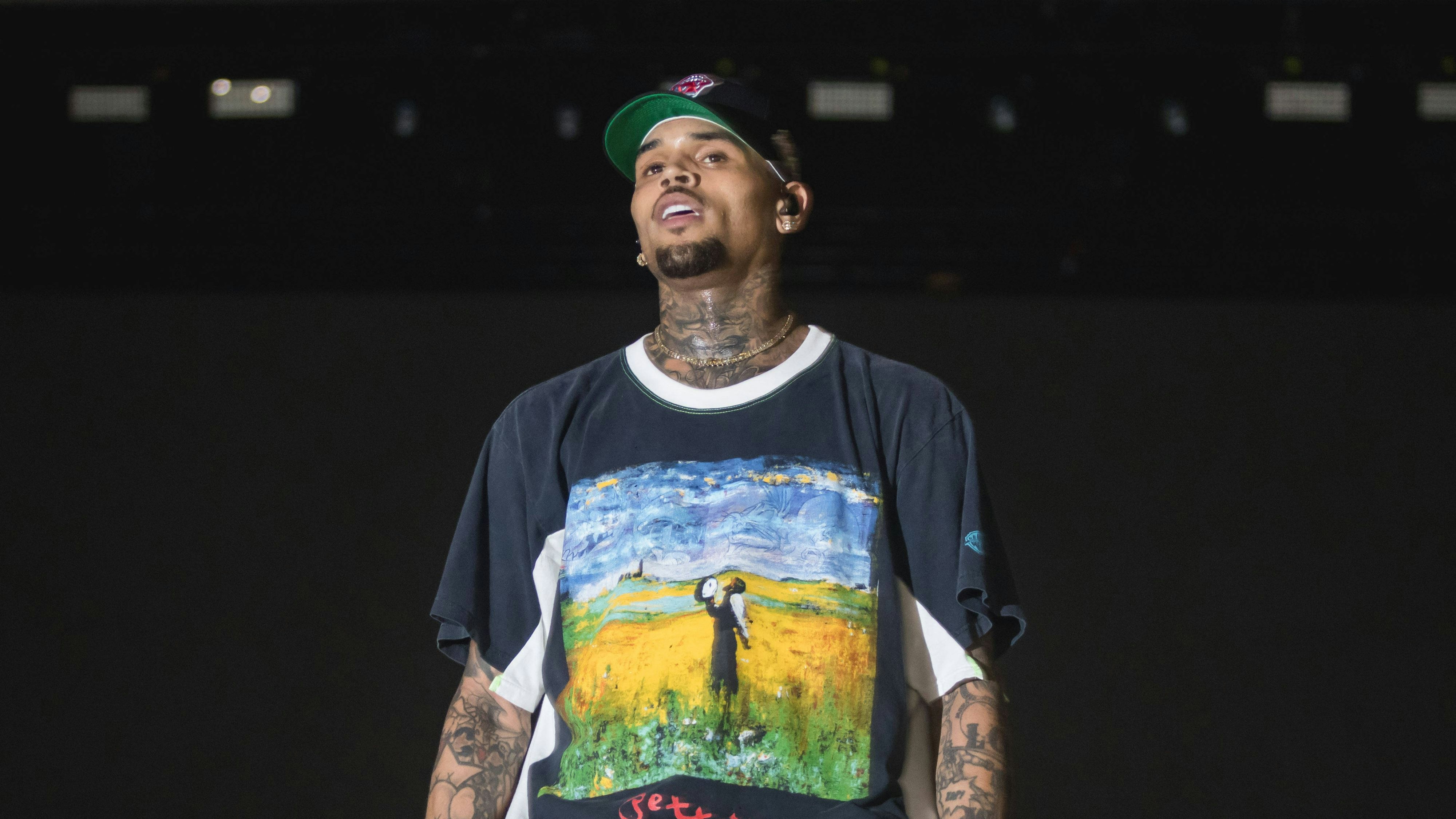 Chris Brown ist in Manchester festgenommen worden.