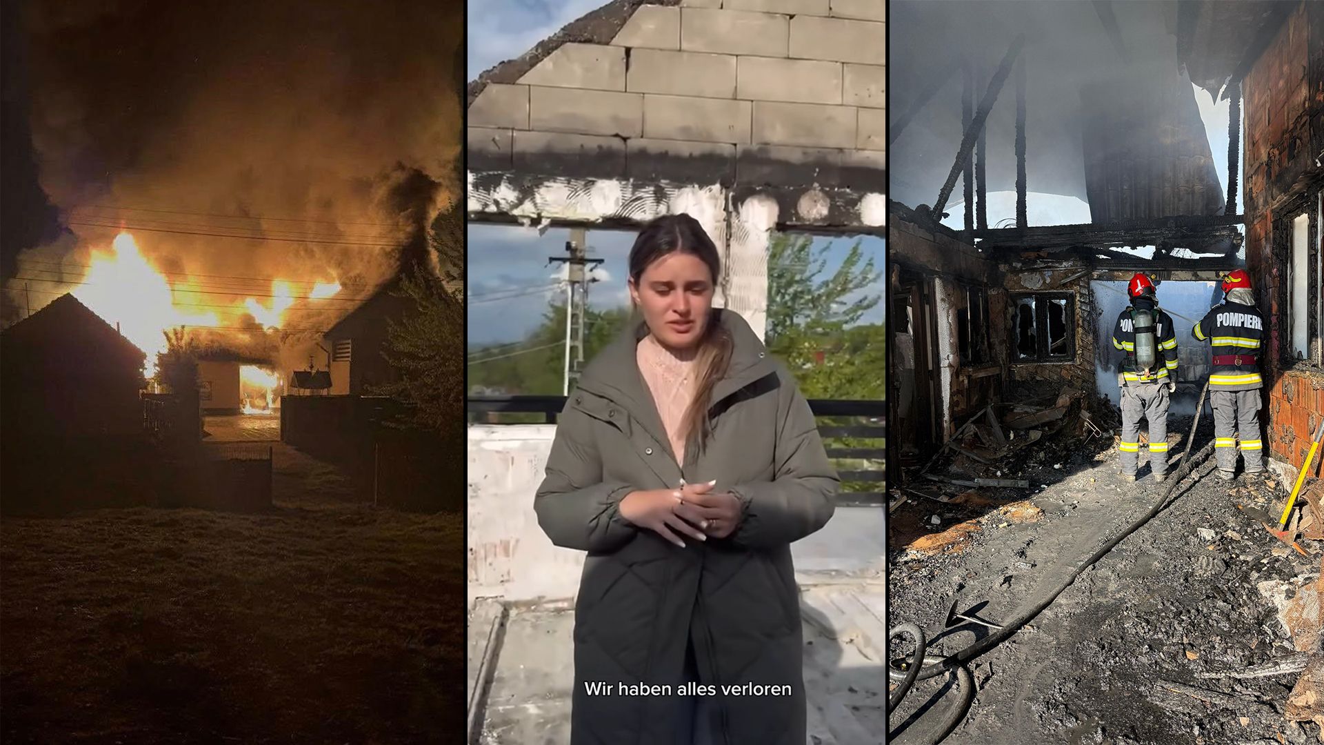 Die tierliebende Alexandra und ihr Mann haben alles verloren und auch fünf Hunde verloren ihr Leben.