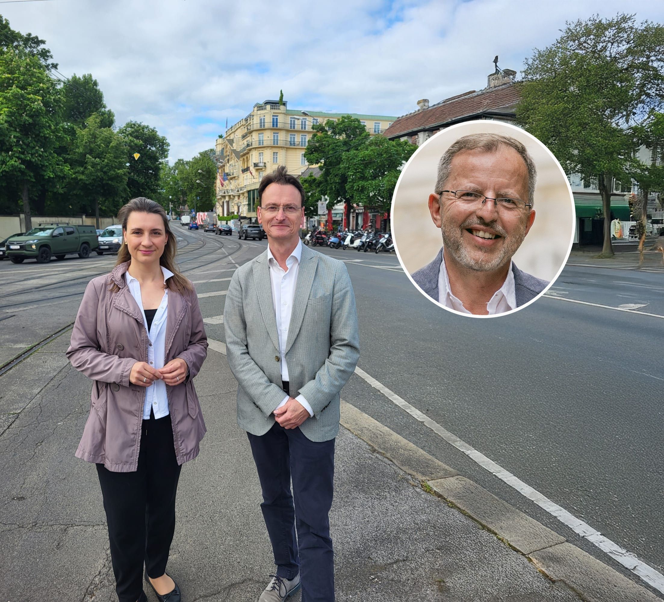 Johanna Sperker wird die neue Bezirkschefin, Thomas Gerstbach ihr Vize. Nikolaus Ebert (r.) muss den Sessel räumen.