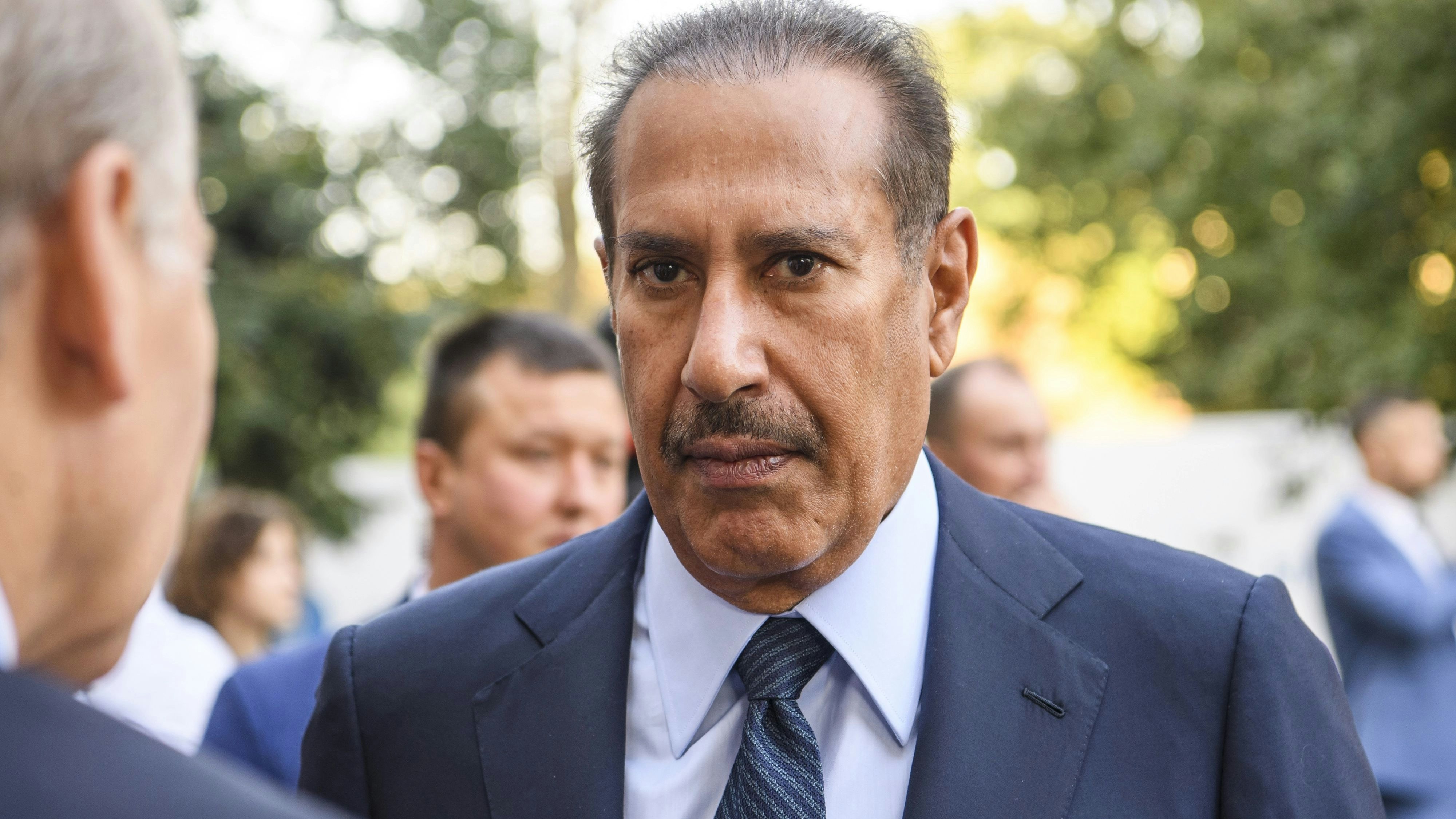 Das Geschenk kam vom ehemaligen katarischen Premierminister Scheich Hamad bin Jassim.