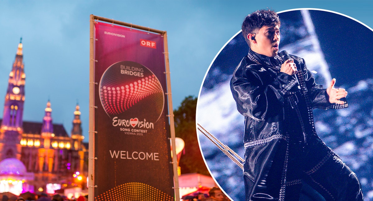  "Good evening, Europe" – Wo findet der ESC 2026 statt? Zwei Städte Illustration 