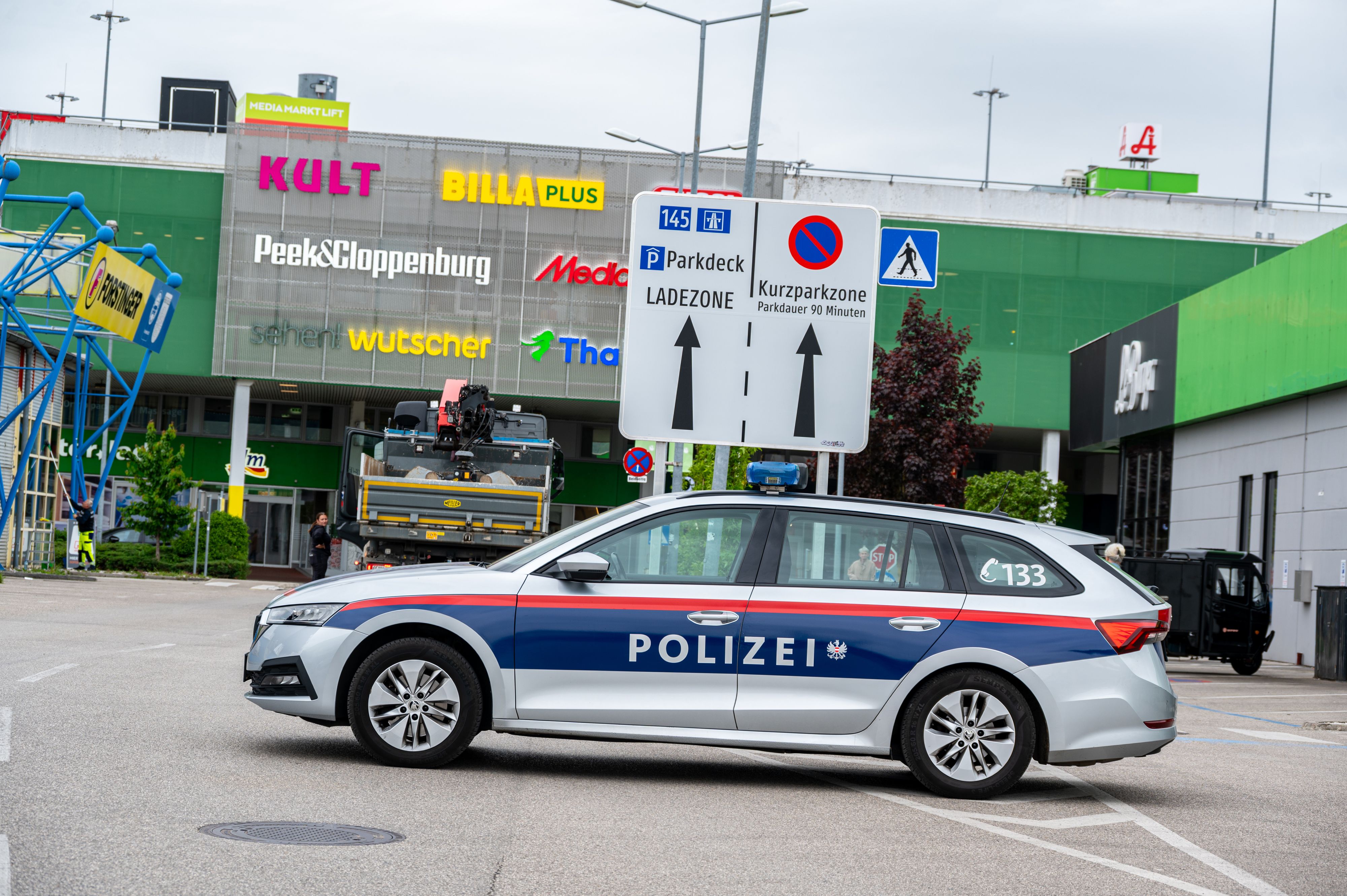 In Gmunden wurden in den frühen Morgenstunden ein Bankomat gesprengt.