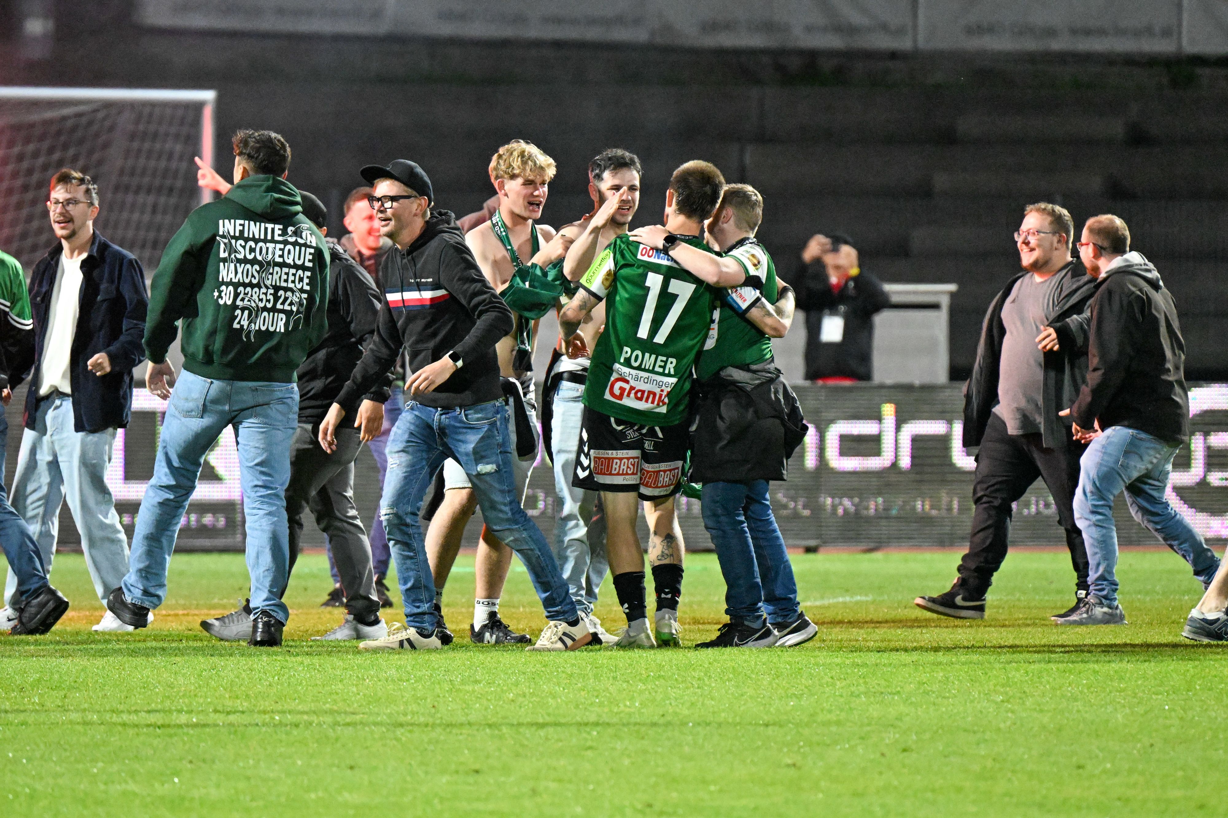 Die SV Ried kehrt nach zwei Saisonen zurück in die Bundesliga. 