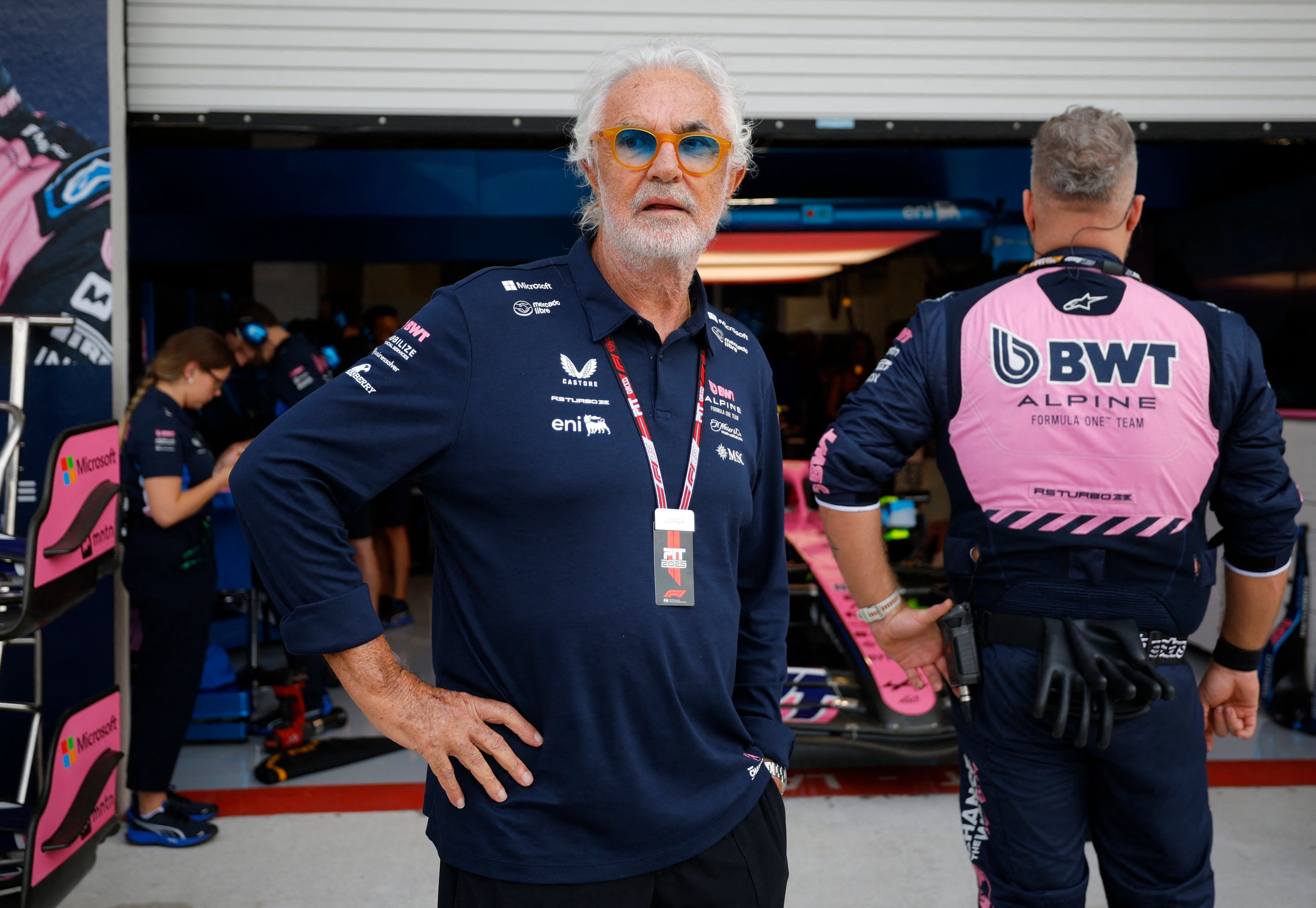 Formel-1-Ikone Flavio Briatore. 
