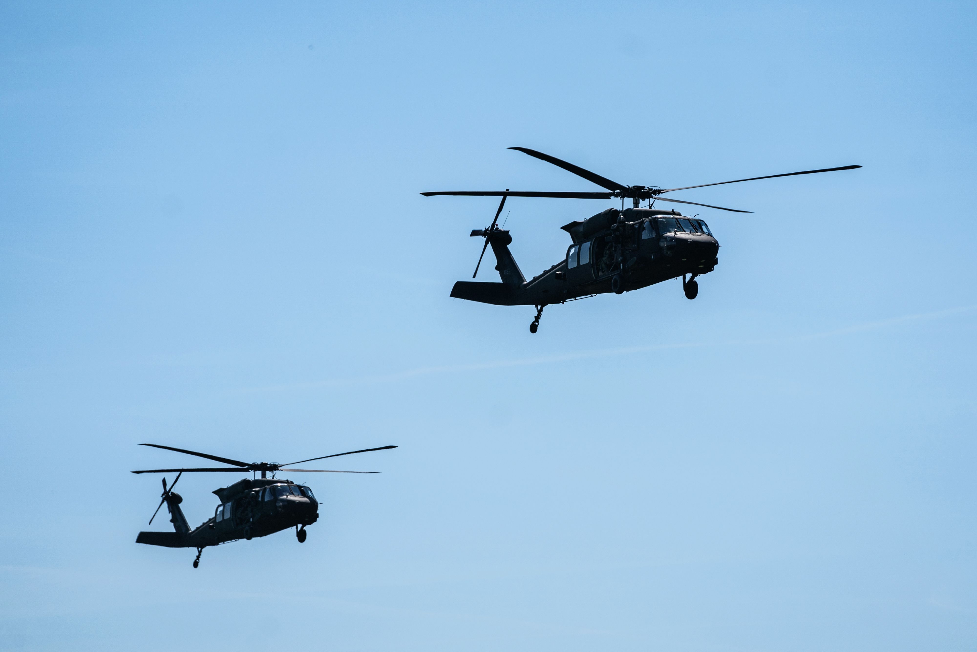 Zwei Helikopter sind in Finnland kollidiert. (Symbolbild)