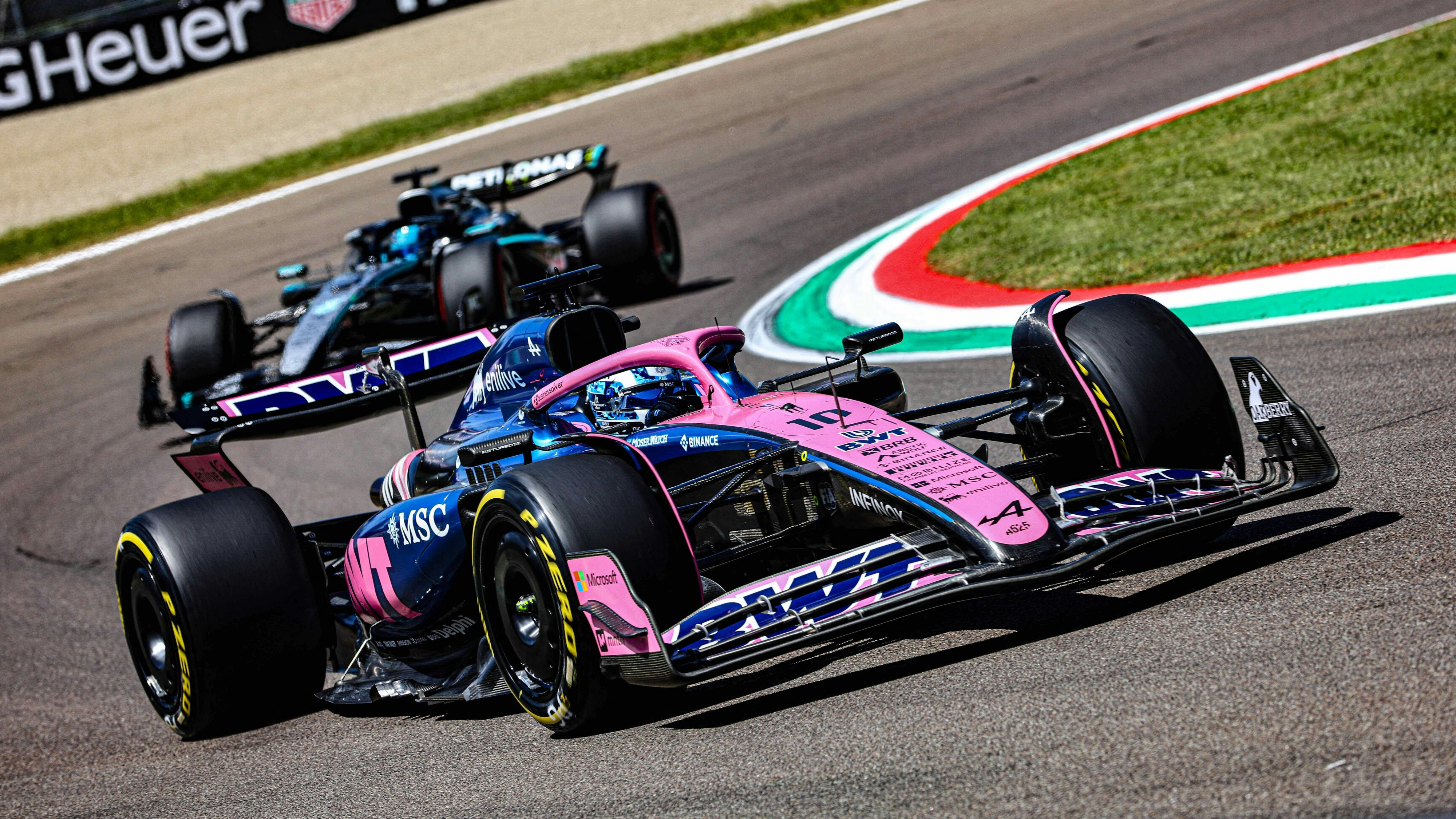 Formel-1-Pilot Pierre Gasly in Imola. 