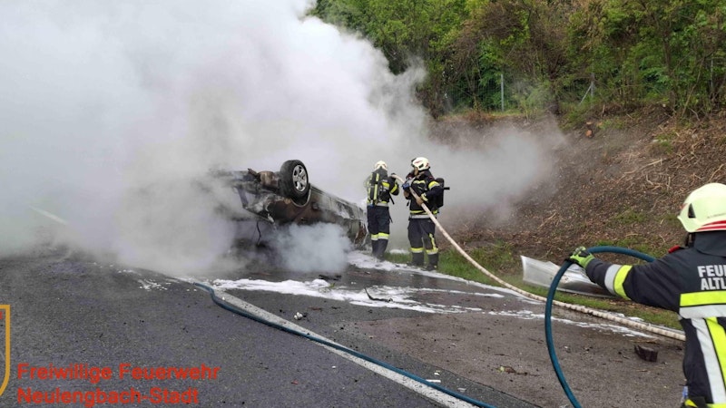 Die Einsatzkräfte konnten den Brand löschen.