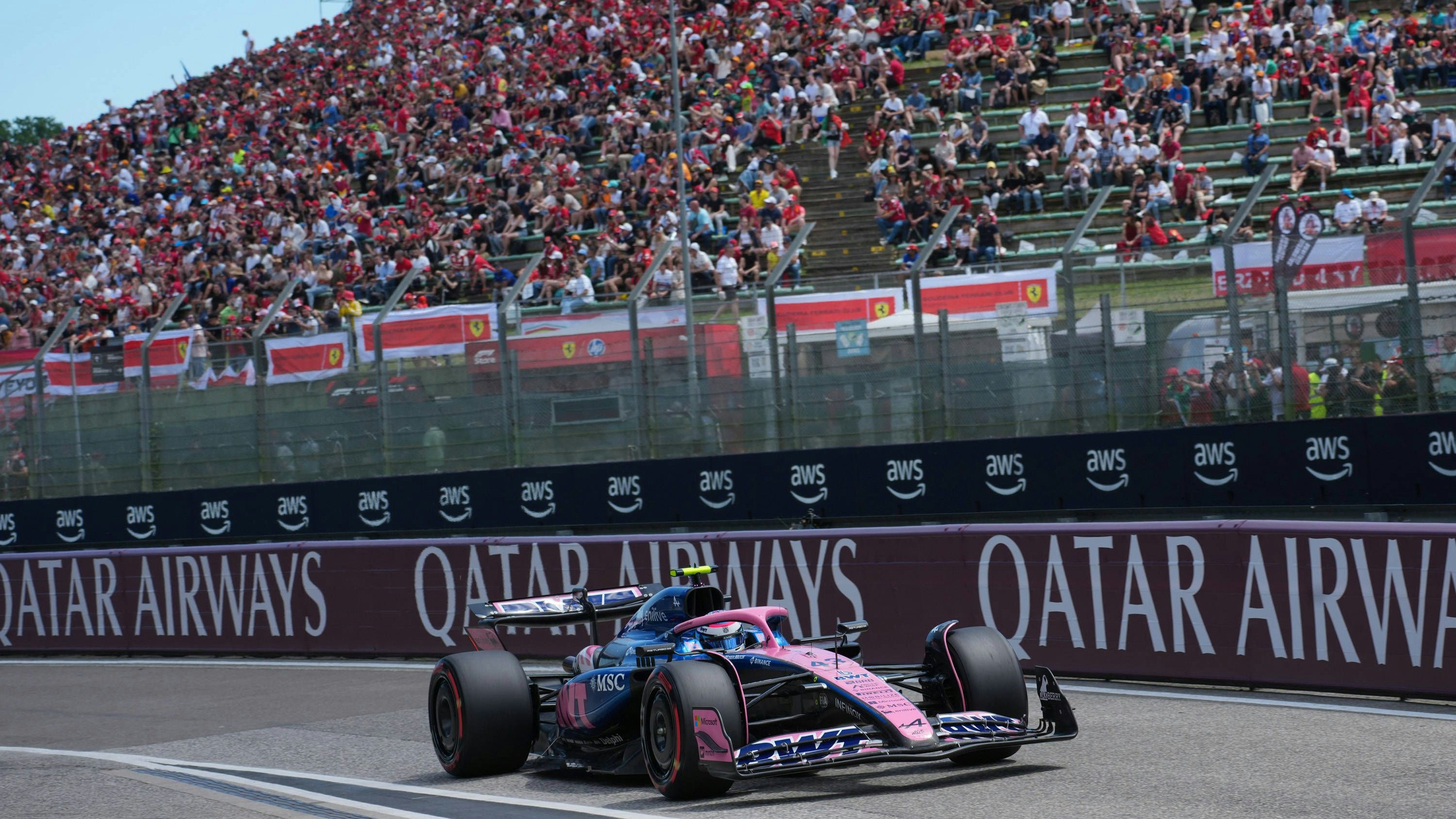 Formel 1 Grand Prix Emilia Romagna 2025 / 17.05.2025, Autodromo Enzo e Dino Ferrari, Imola, Formel 1 Grand Prix Emilia Romagna 2025 ,im Bild Franco Colapinto ARG, BWT Alpine F1 Team *** Formula 1 Grand Prix Emilia Romagna 2025 17 05 2025, Autodromo Enzo e Dino Ferrari, Imola, Formula 1 Grand Prix Emilia Romagna 2025 ,in the picture Franco Colapinto ARG , BWT Alpine F1 Team nordphotoxGmbHx/xBratic nph00250