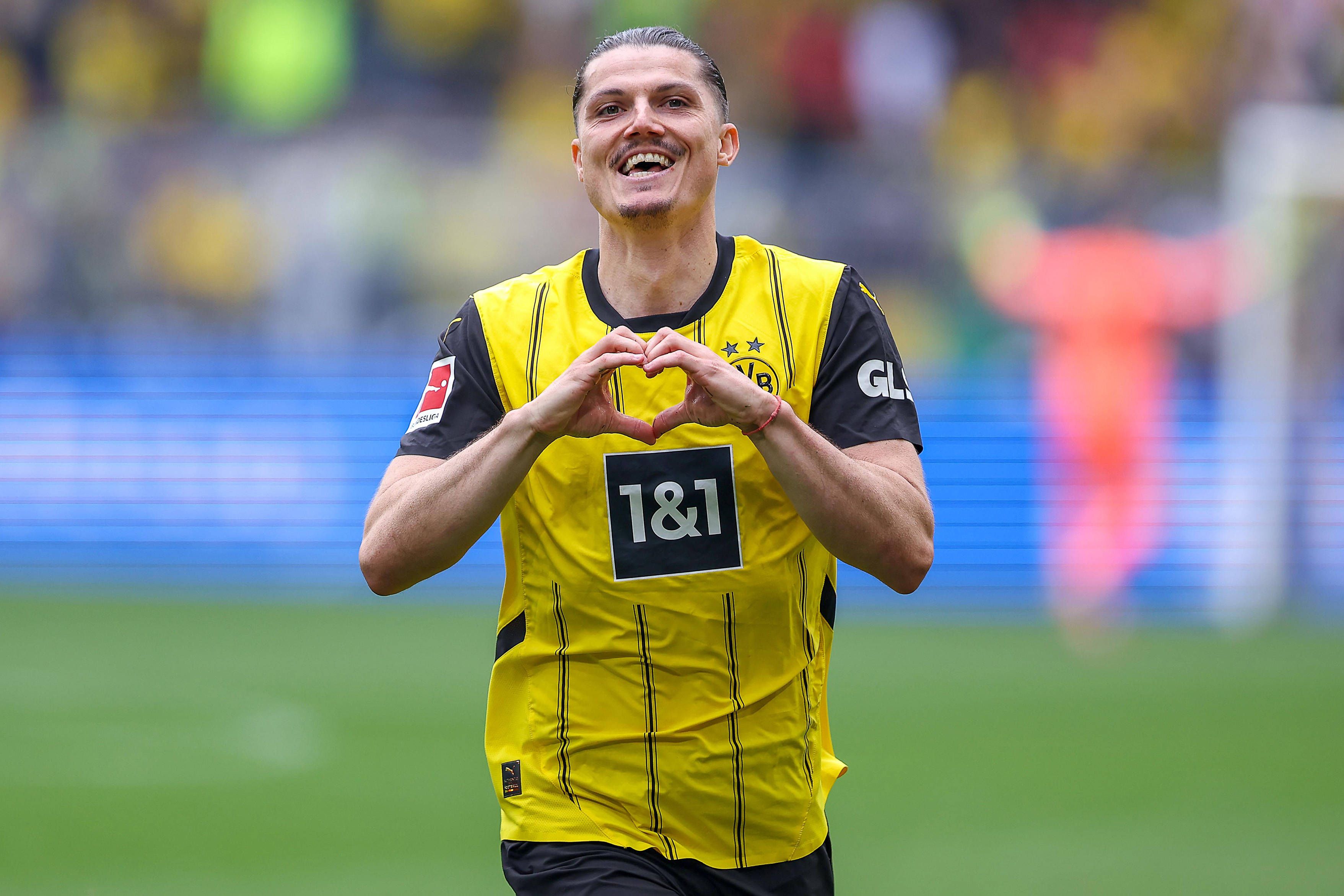 Marcel Sabitzer erzielte das 2:0 für den BVB.