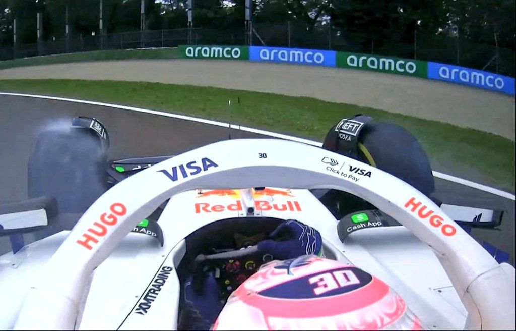 Formel-1-Pilot Liam Lawson im Racing Bulls. 