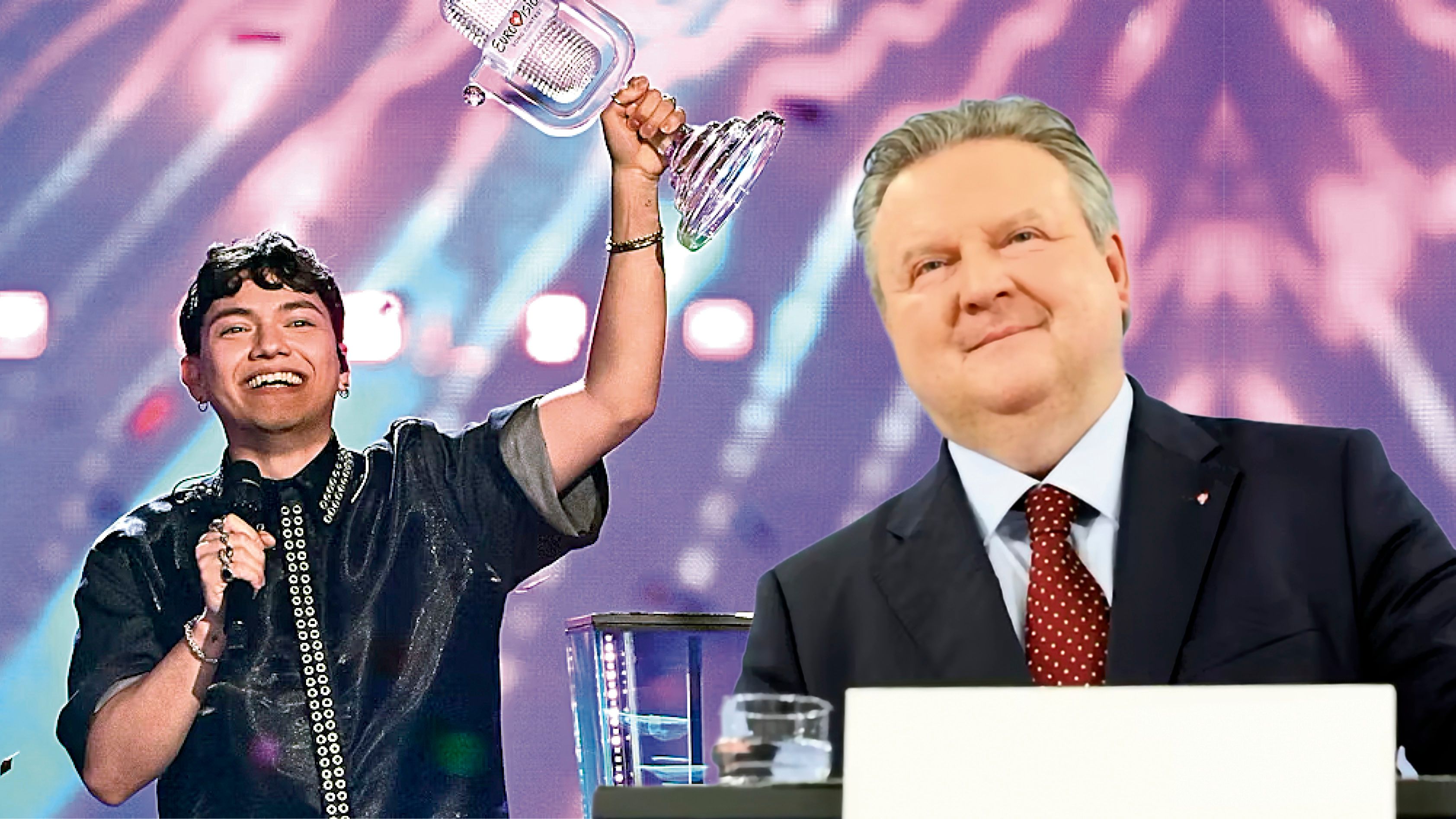 Bürgermeister Ludwig freut sich besonders über den Sieg von JJ.