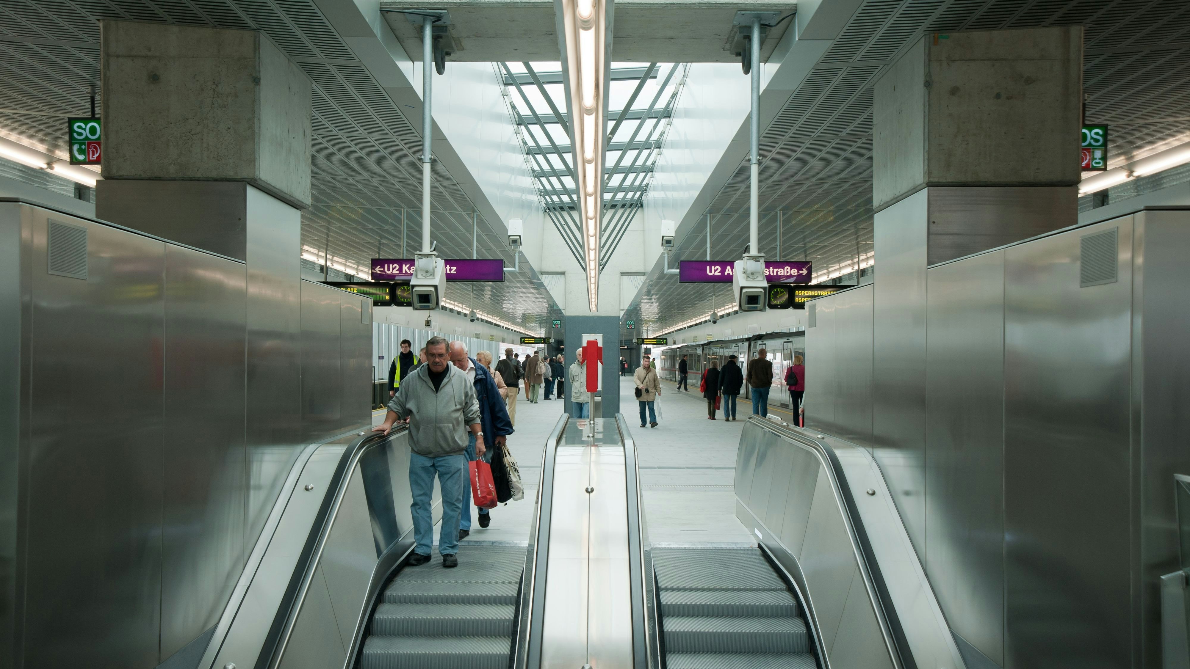 Der Vorfall trug sich in der U2-Station Stadlau zu. 