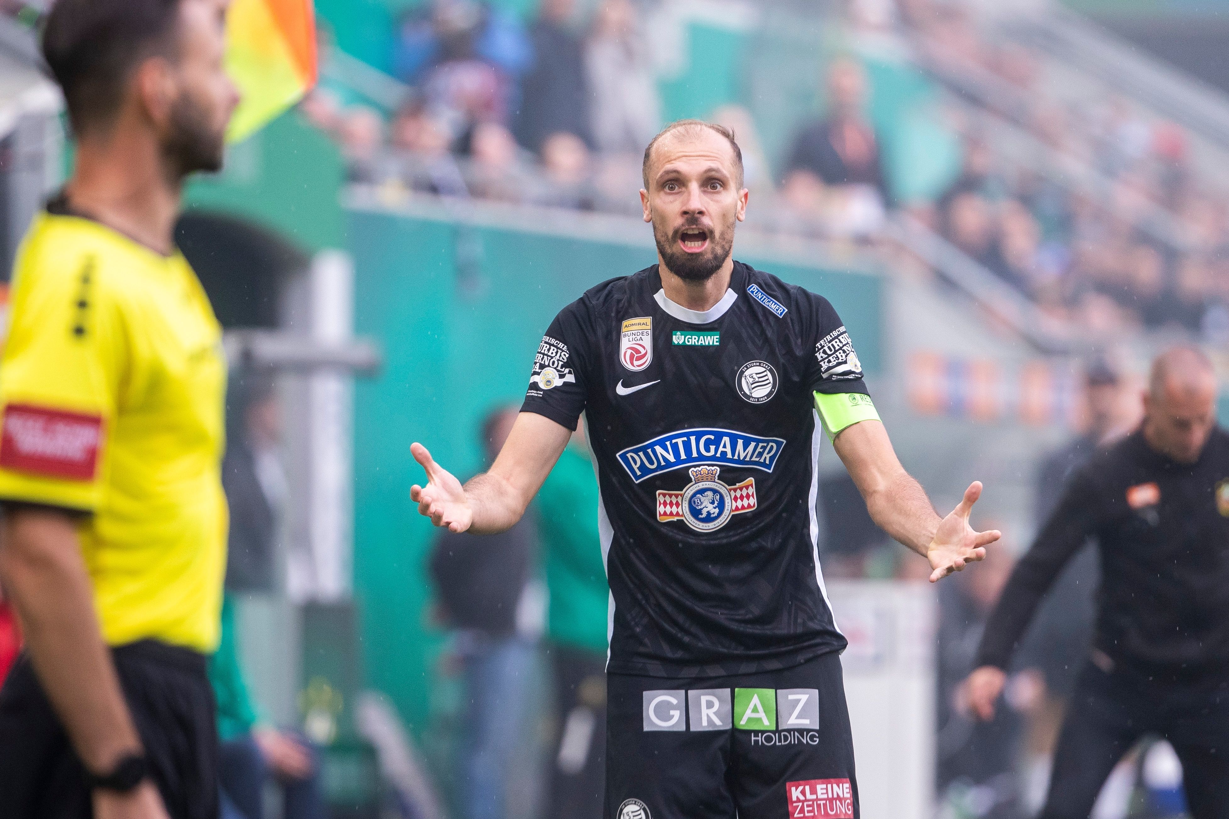 Sturm-Führungsspieler Gorenc Stankovic.