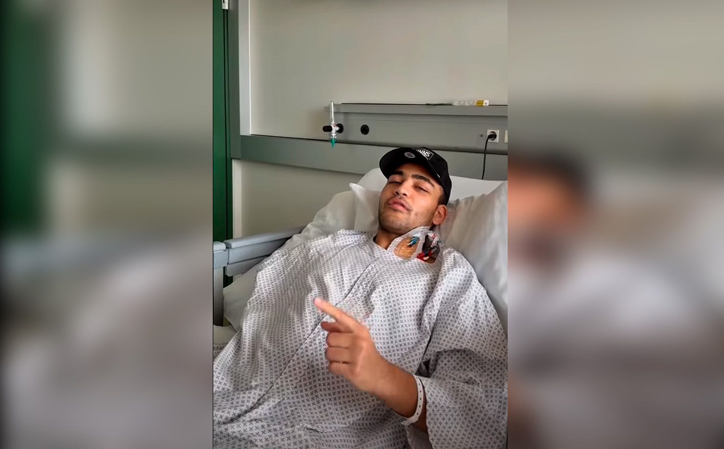Justin befindet sich immer noch im Spital. Den Arm habe er zwar endgültig verloren, dafür aber 