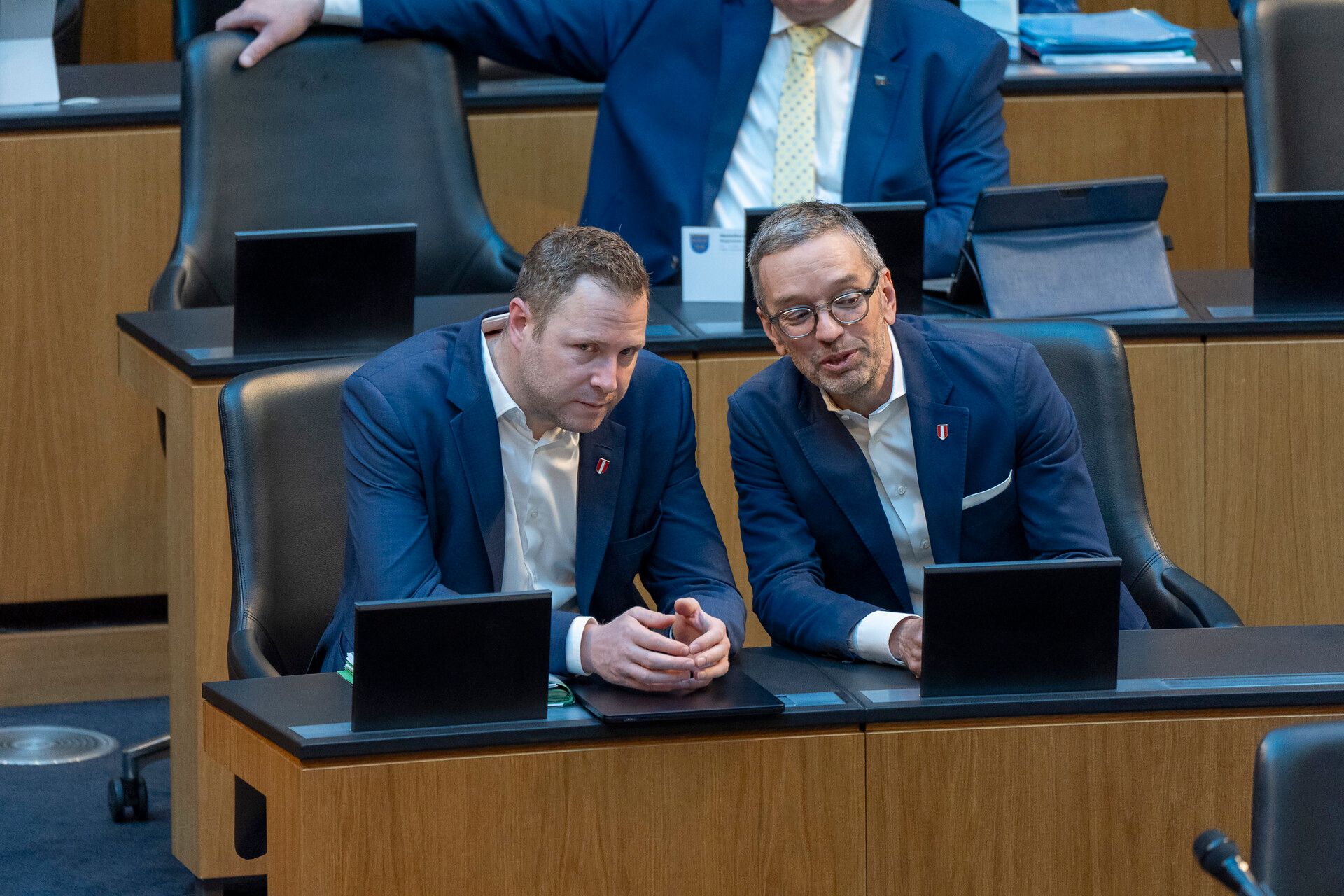 FPÖ-Chef Herbert Kickl und sein Generalsekretär Michael Schnedlitz wollen die 