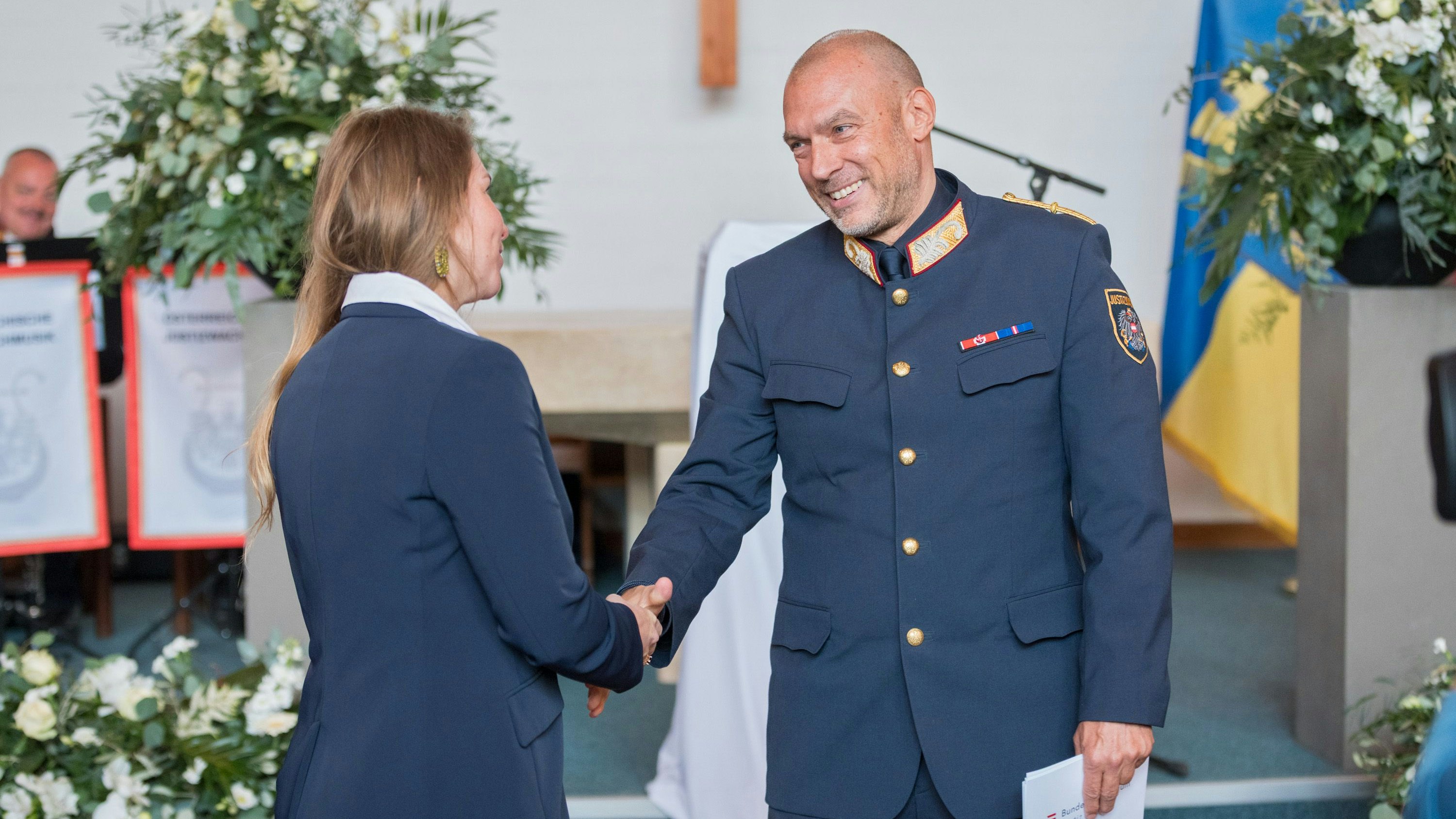 Angelika Stoschka wurde am Freitag zur neuen Leitung der Justizanstalt Gerasdorf ernannt.