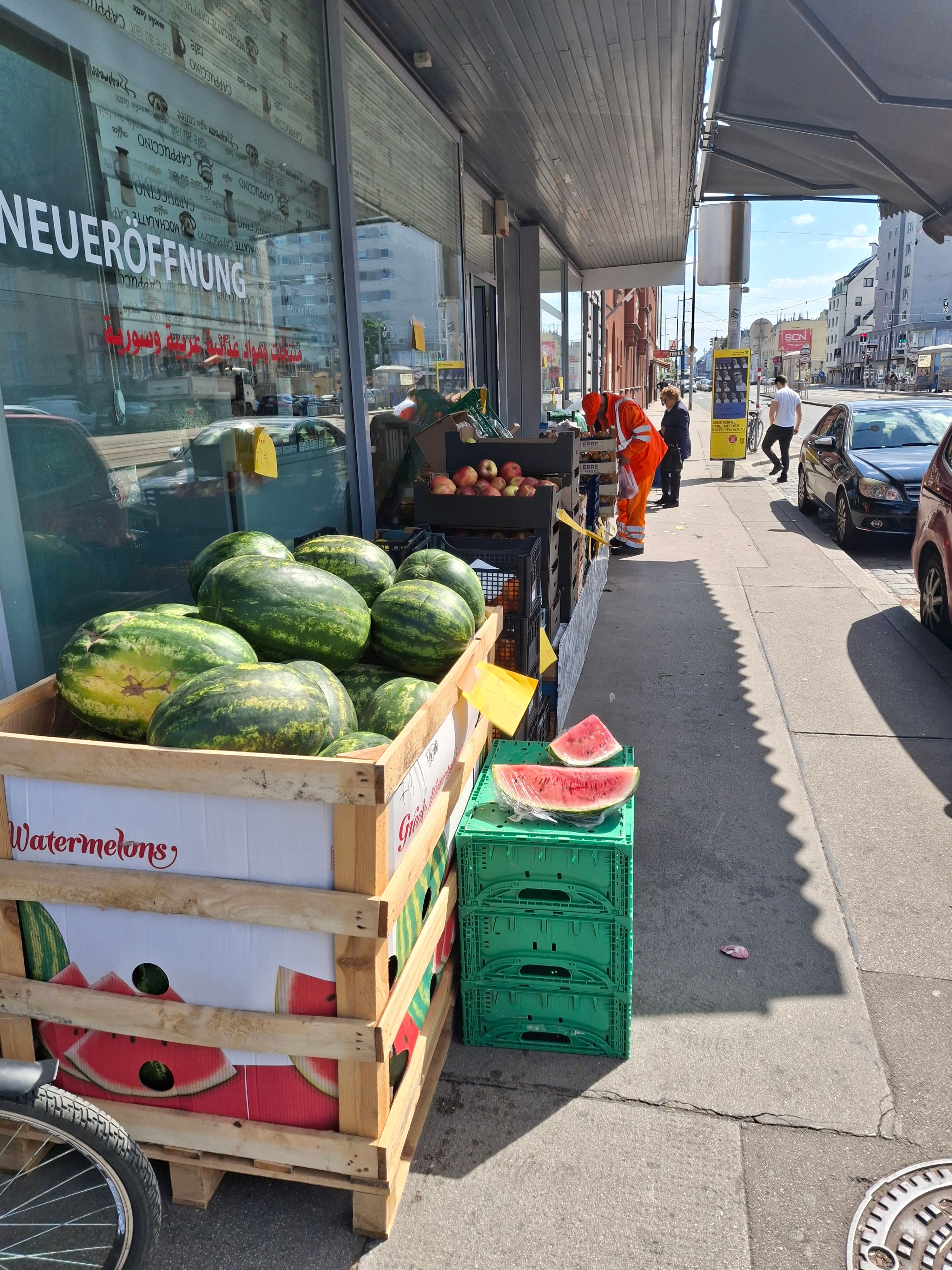 Frisches Gemüse auf einem Markt. Symbolbild.