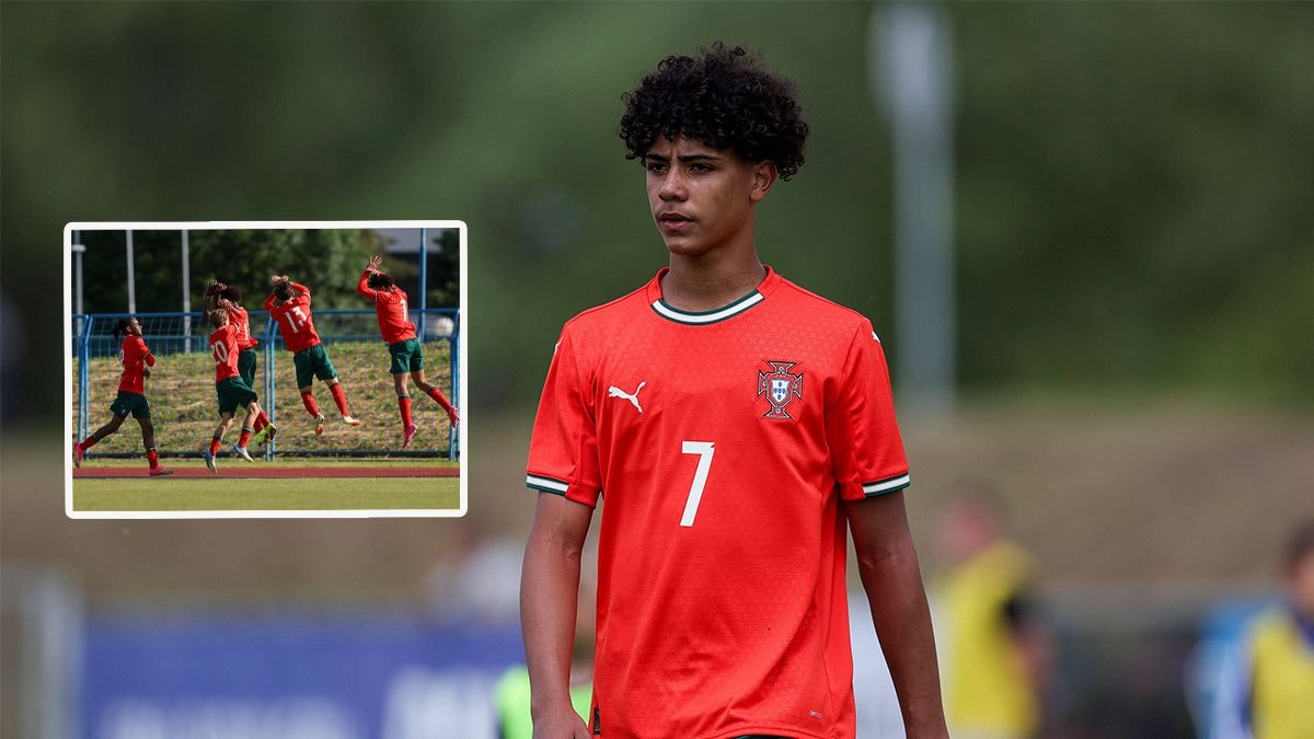 Heute.at - Wie Papa! CR7-Junior begeistert mit Portugal-Traumtor