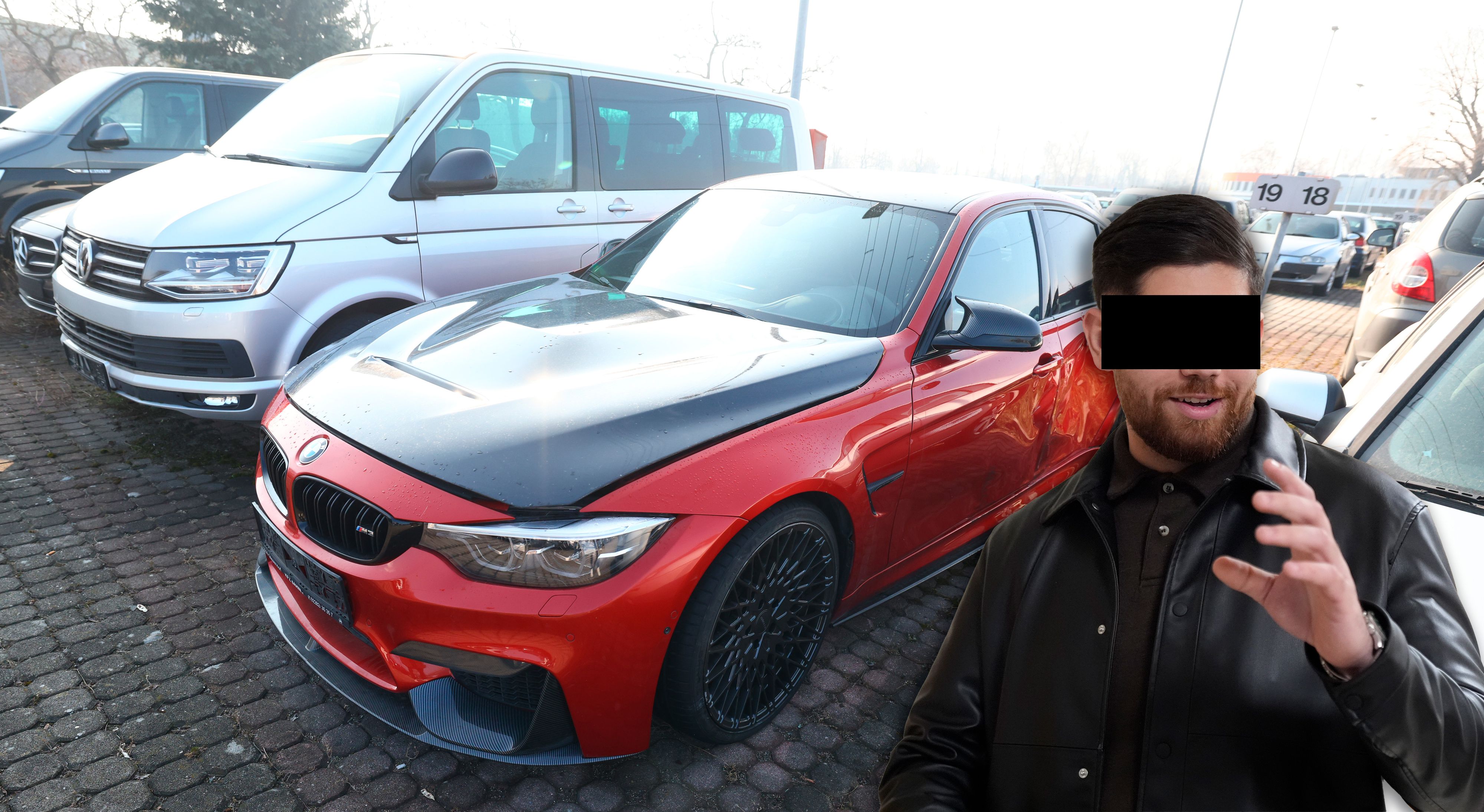 Der Angeklagte war mit seinem 