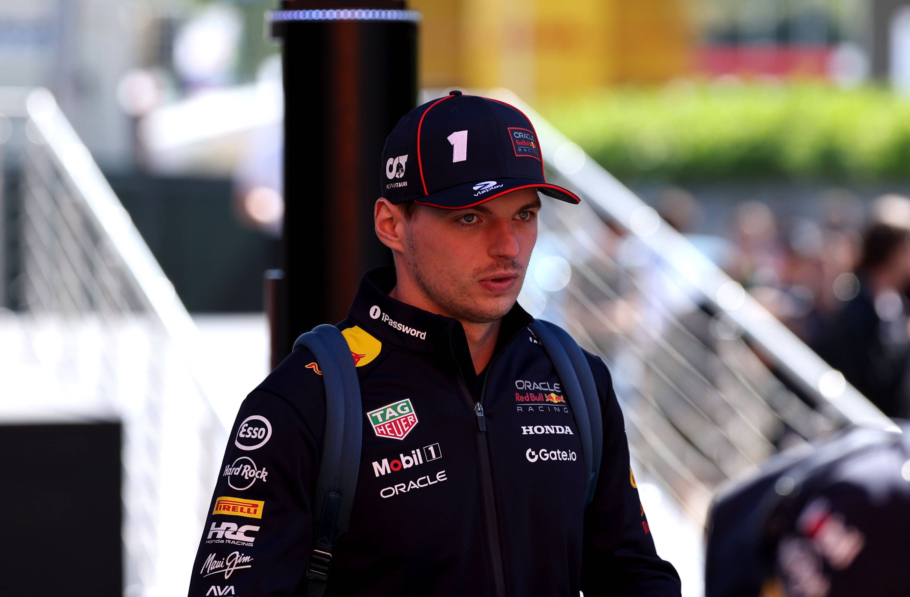 Max Verstappen ärgert sich.