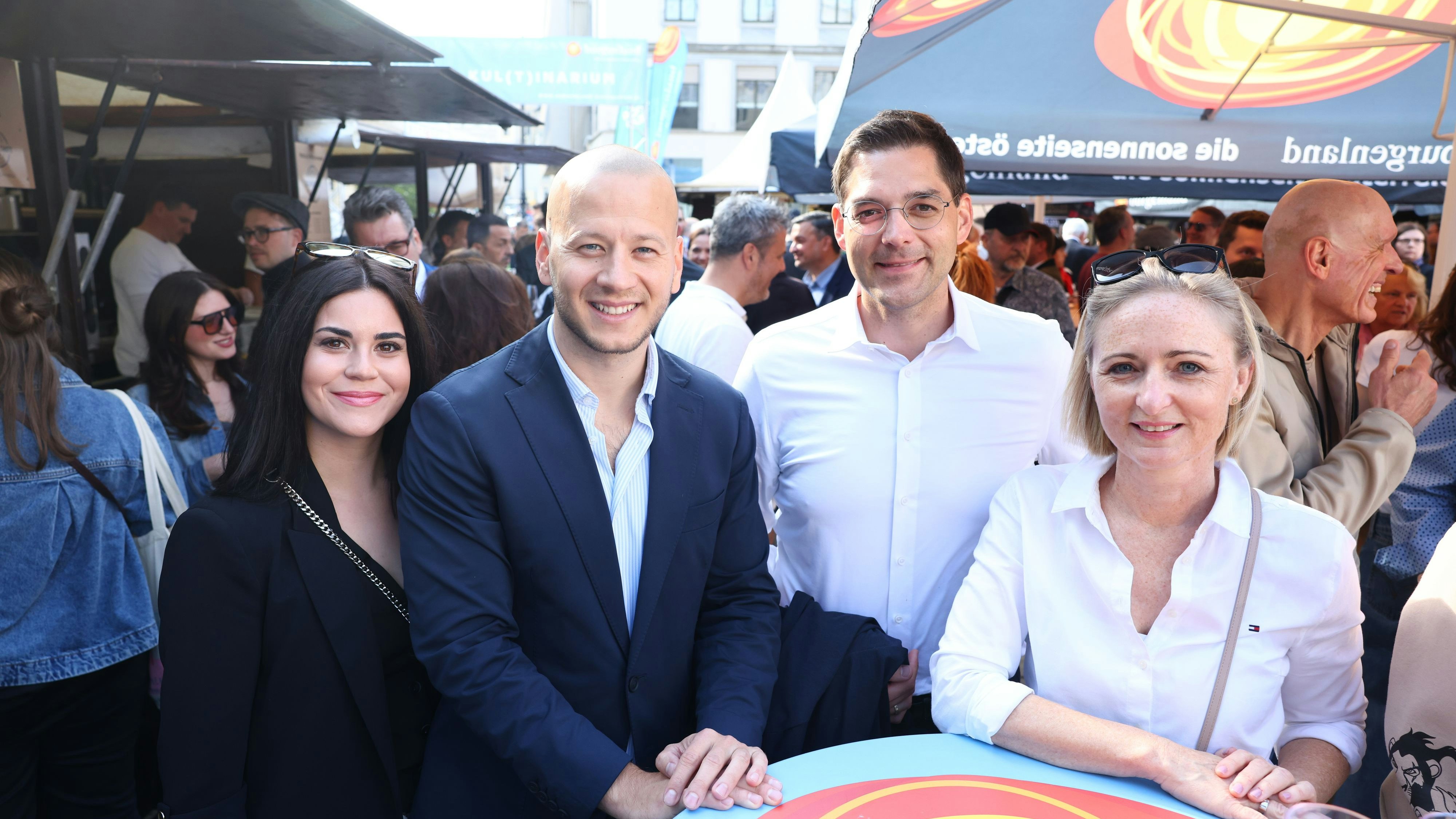 Hannah Grandits, Abgeordneter Maximilian Köllner, Christian Dax, Rita Stenger
