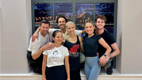 Das Showtanz-Team rund um Simone Lugner und Danilo Campisi