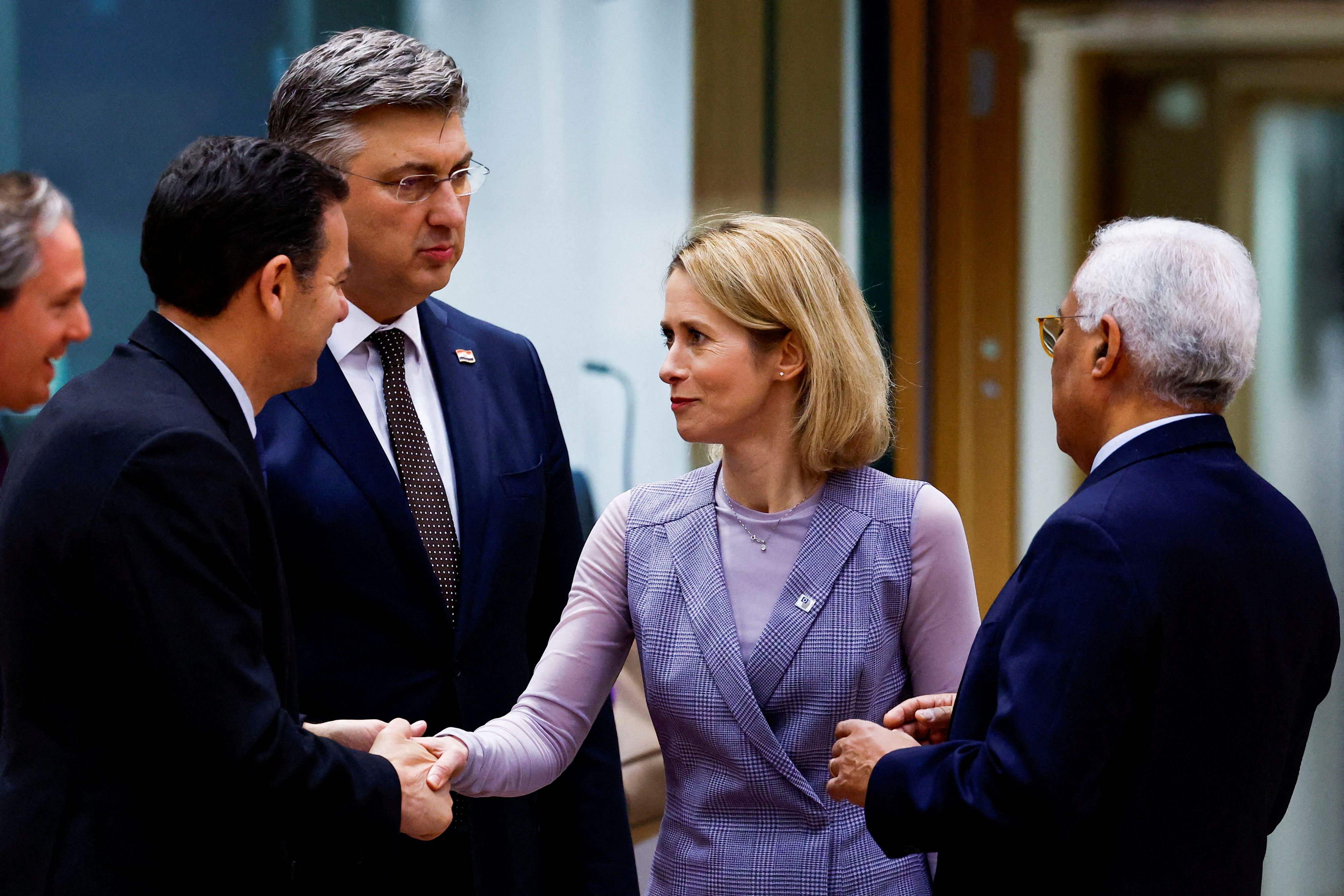  Kaja Kallas - hier beim EU-Gipfel am 20. März 2025.