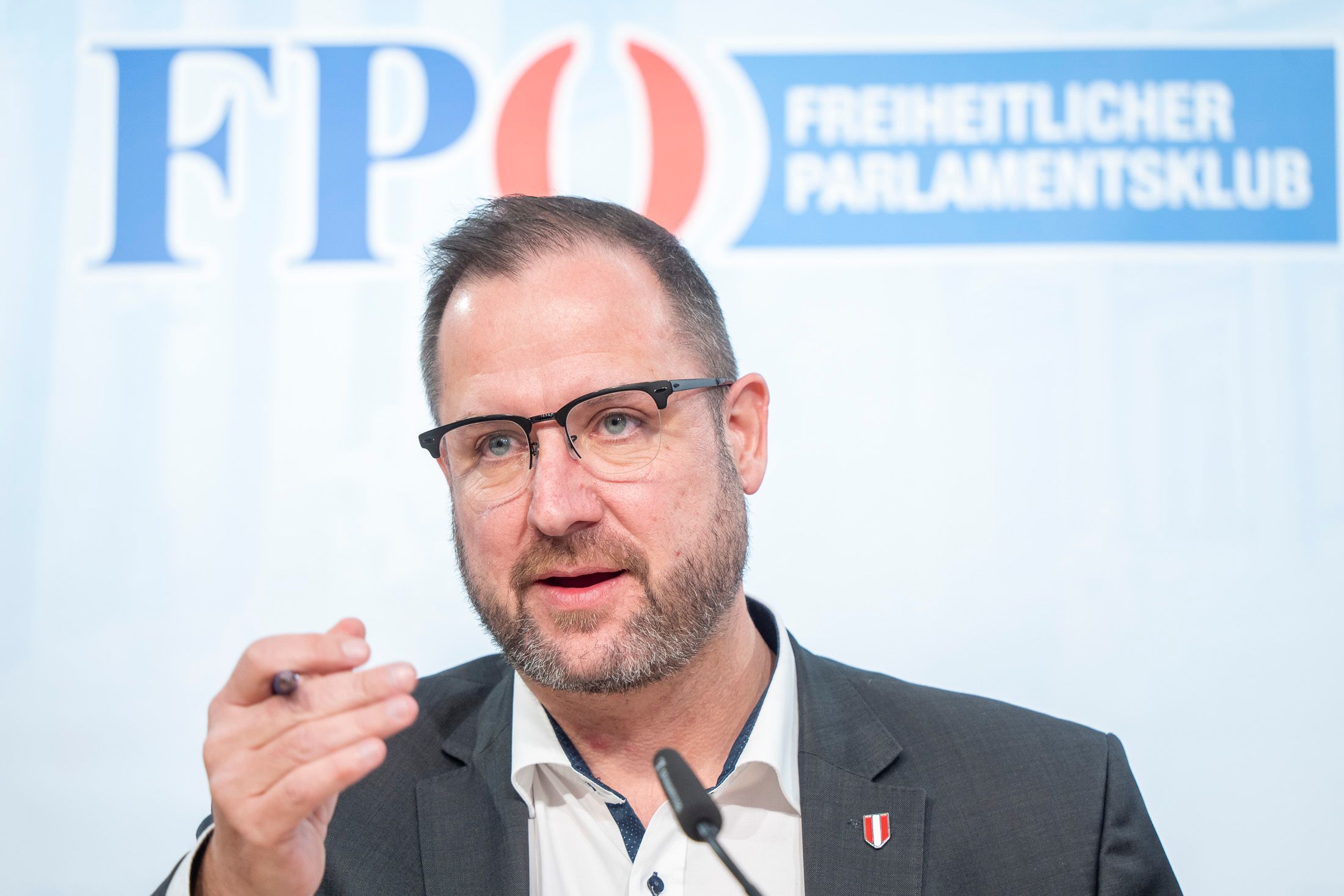 FPÖ-Generalsekretär Hafenecker äußerte sich nun zum eingebrachten U-Ausschuss.