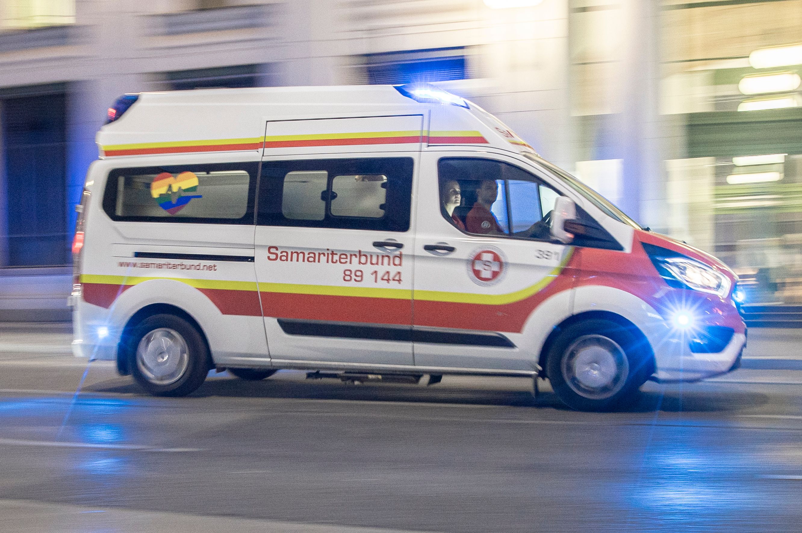 Zwei Verletzte wurden ins Spital gebracht.