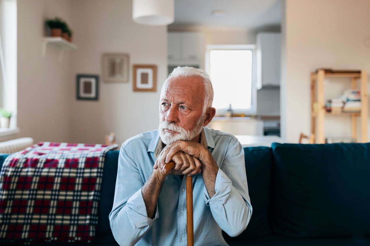 Der Nachbar hatte Krebs, starb wenig später an der Corona-Infektion (Symbolbild).