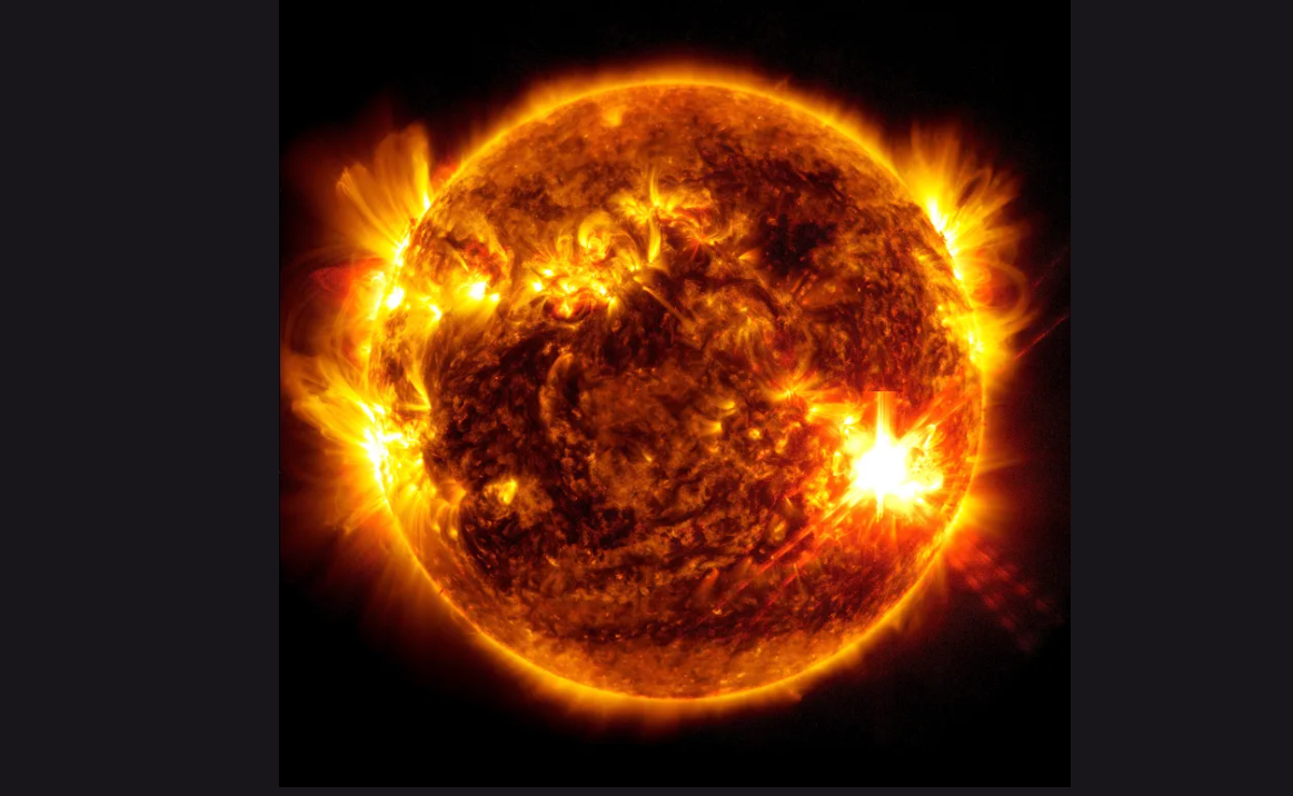 Die Sonne ist derzeit höchst aktiv - neue Sonnenstürme sind jederzeit möglich.