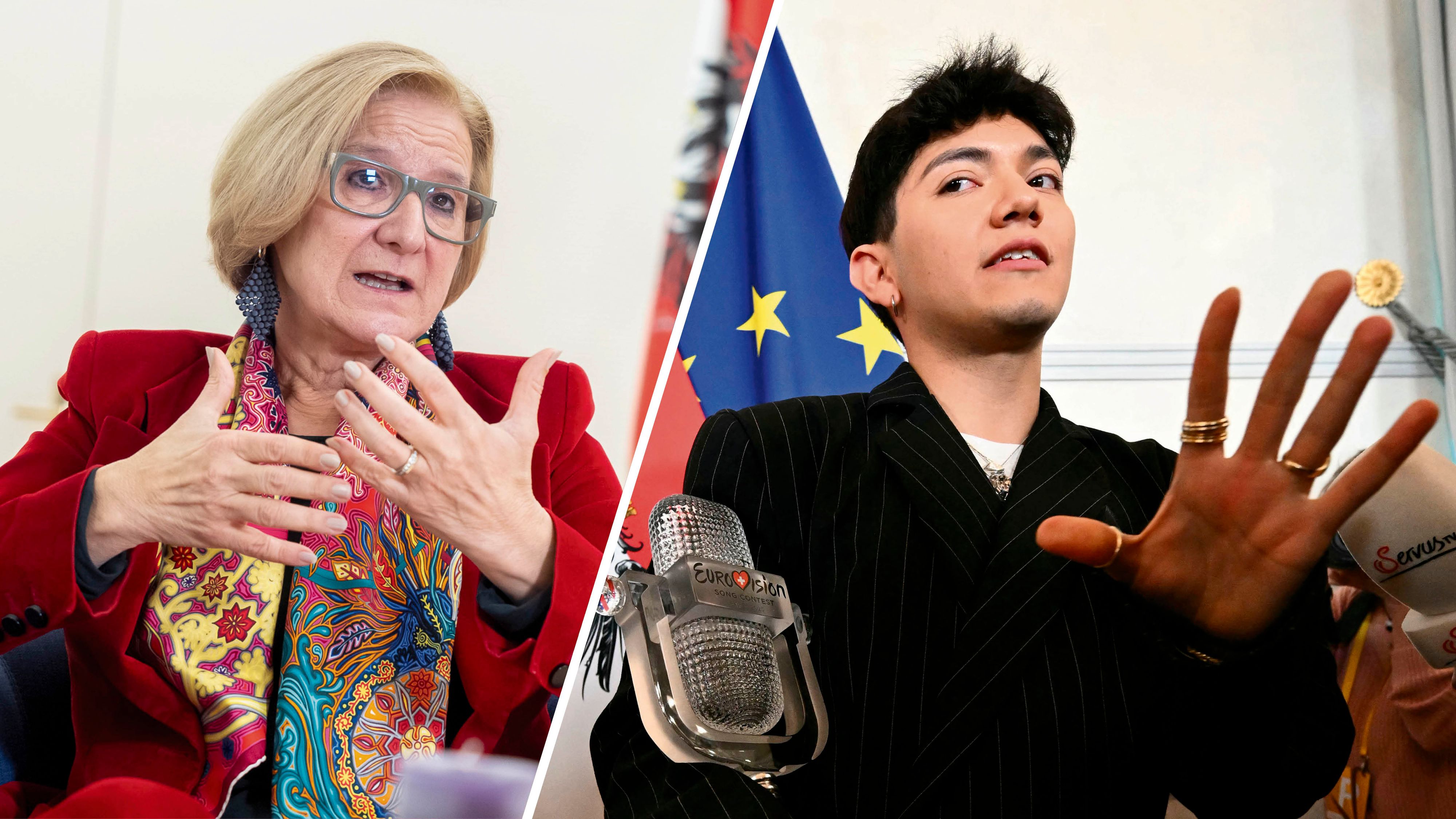 Landeshauptfrau Johanna Mikl-Leitner weist JJ in die Schranken