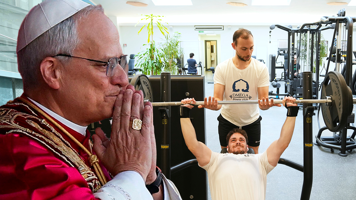 Heute.at - Wie viele Kilos schafft Papst Leo beim Bankdrücken?