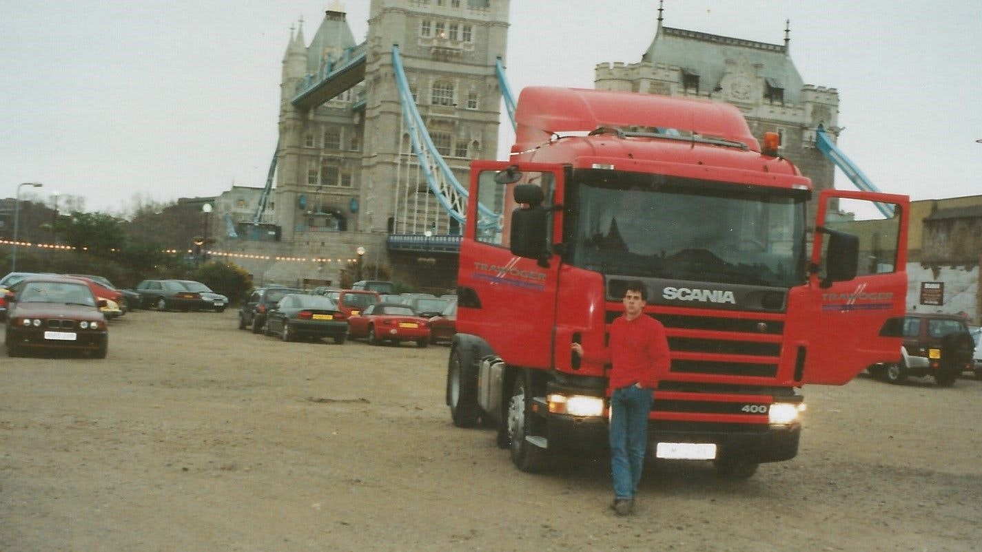 Veith Moser finanzierte sich das Studium u.a. mit einem Job als Lkw-Fahrer.
