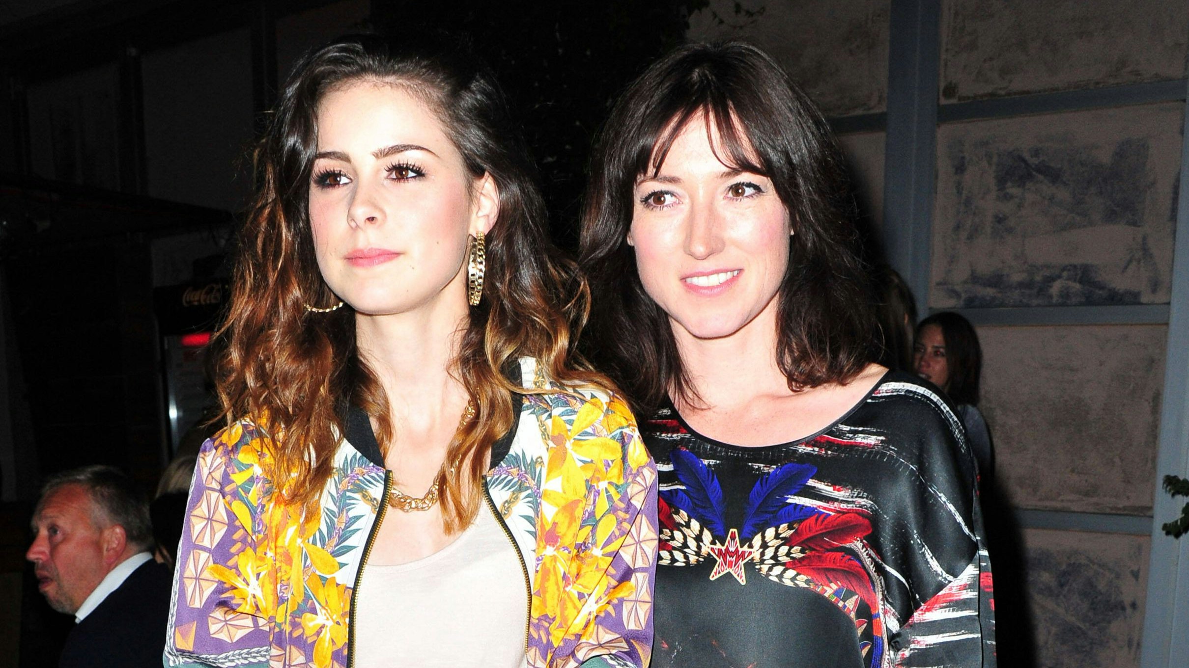 Lena Meyer-Landrut und Charlotte Roche bei einer Party 2013.