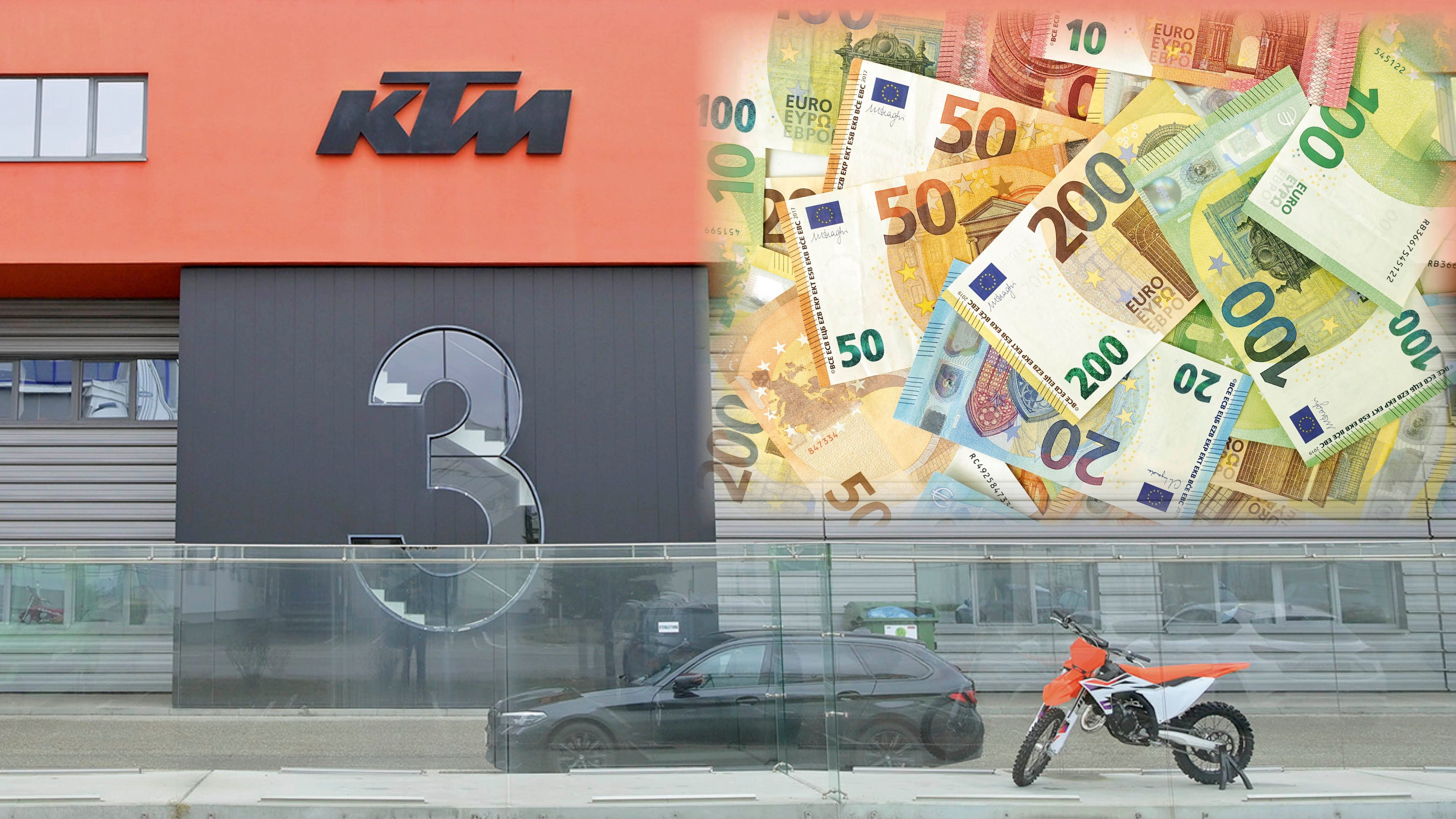 KTM ist vorerst durch indisches Geld gerettet. Im Bild: Hauptwerk in Mattighofen (Bez. Braunau)