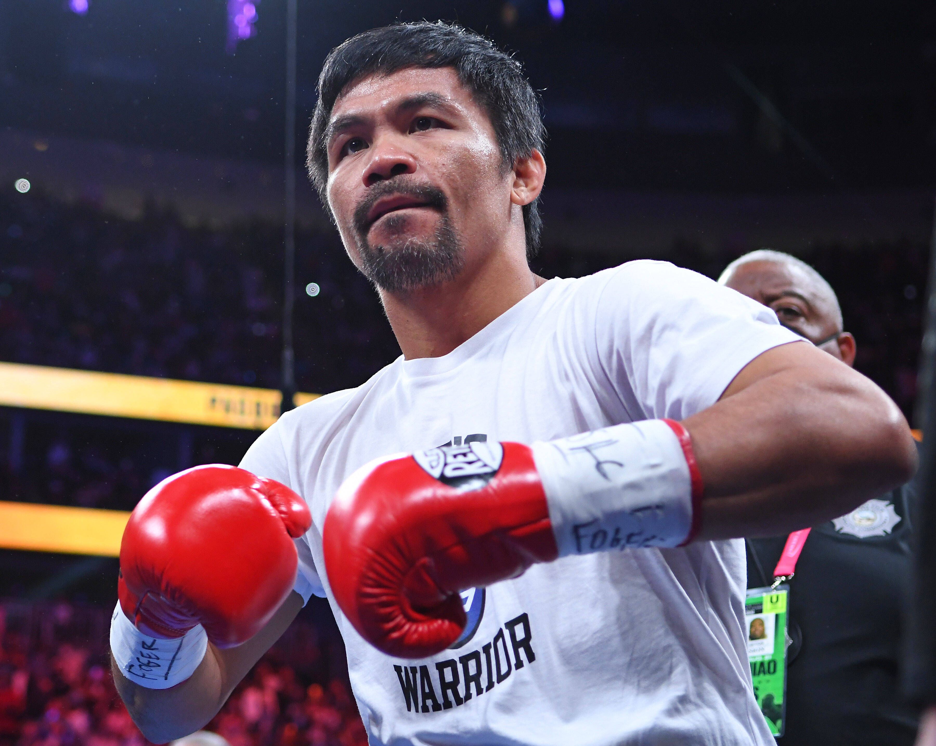 Manny Pacquiao gibt sein Box-Comeback. 