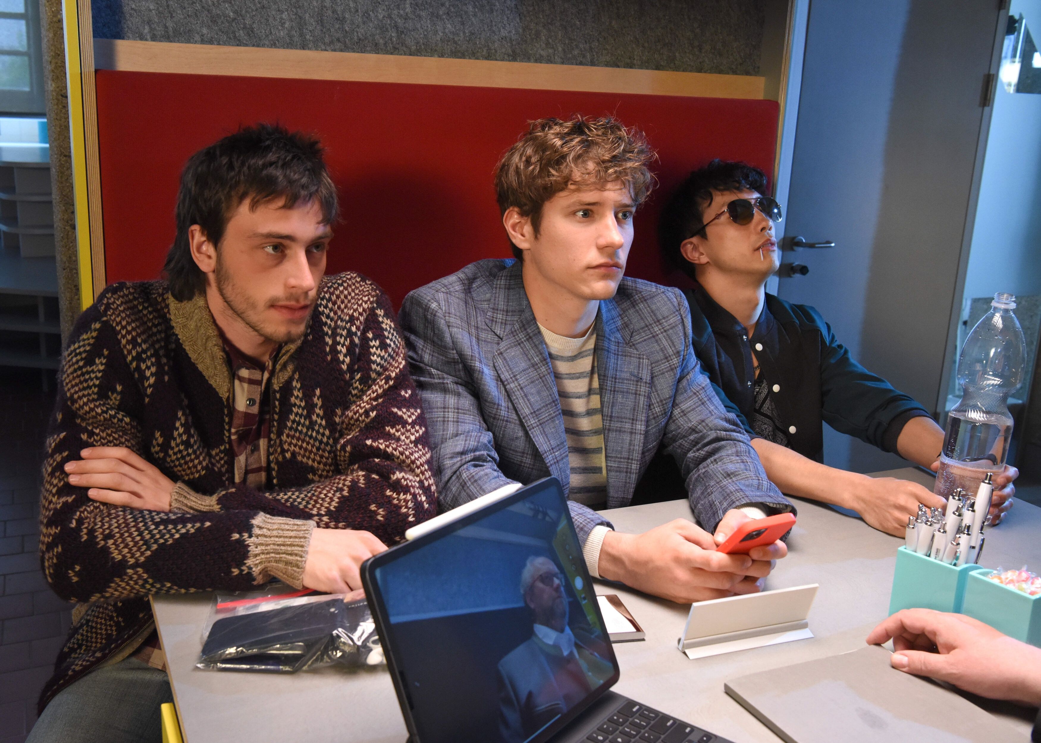 (v.li.): Philipp Doboczky (Grilli), Benedikt Kalcher (Heribert), Maximilian Lim (Han)