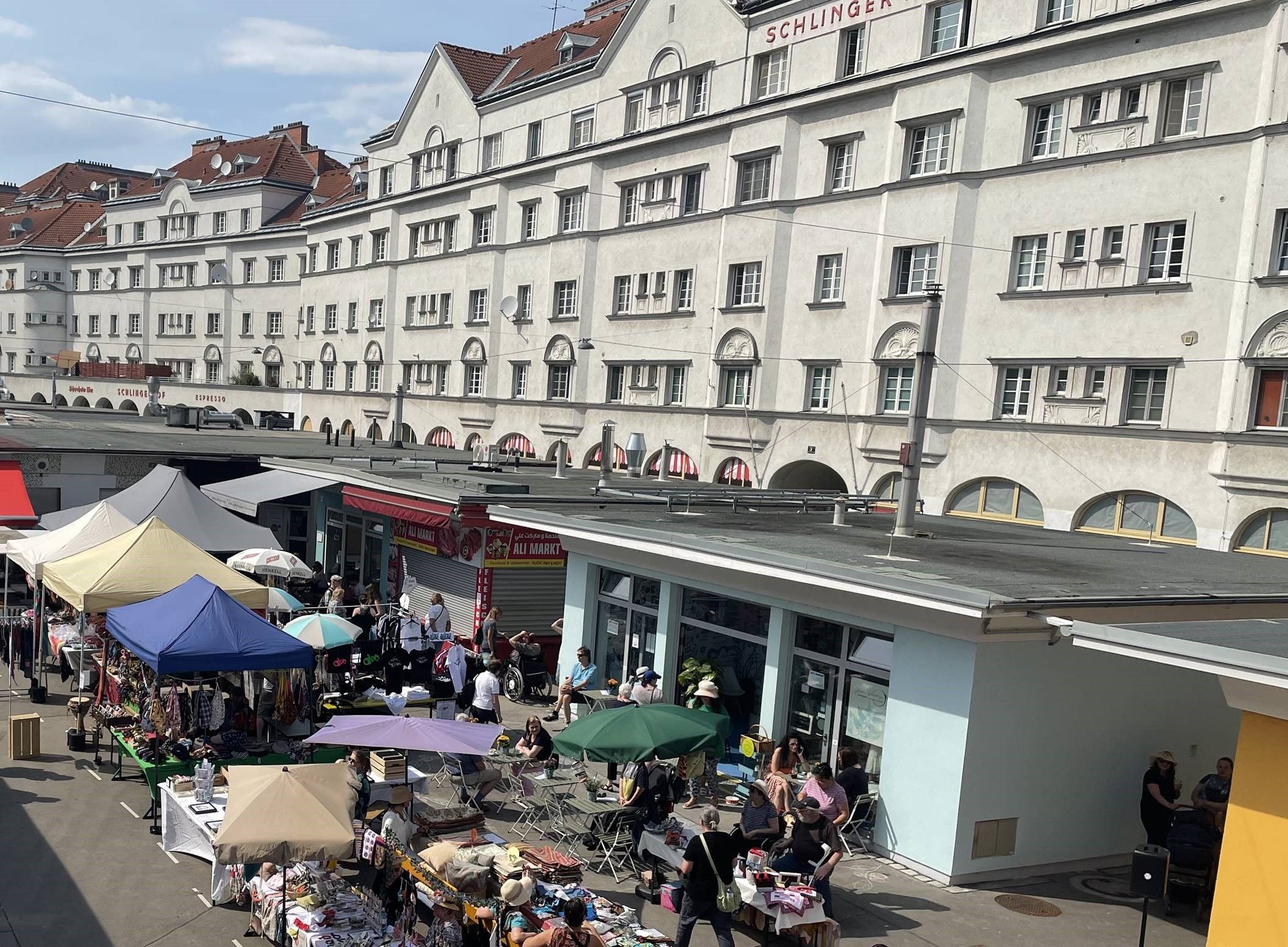 Der Designmarkt in Floridsdorf erfreut sich großer Beliebtheit.