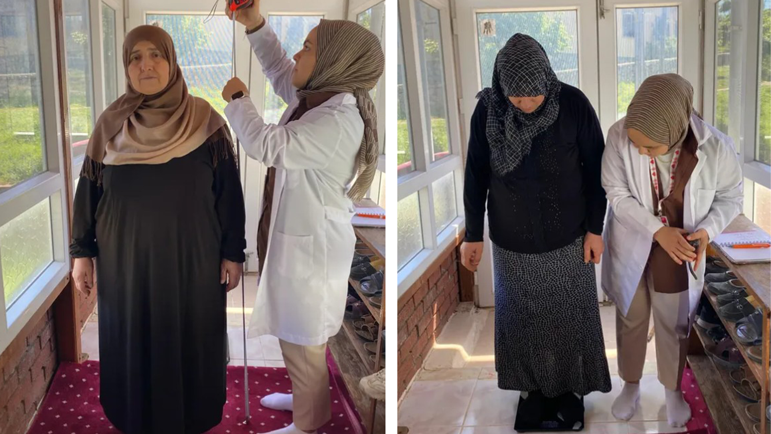 In allen 81 Provinzen werden mit Waagen und Maßbändern spontane BMI-Kontrollen auf Plätzen, in Einkaufszentren, an Busbahnhöfen und sogar vor Fußballstadien durchgeführt.