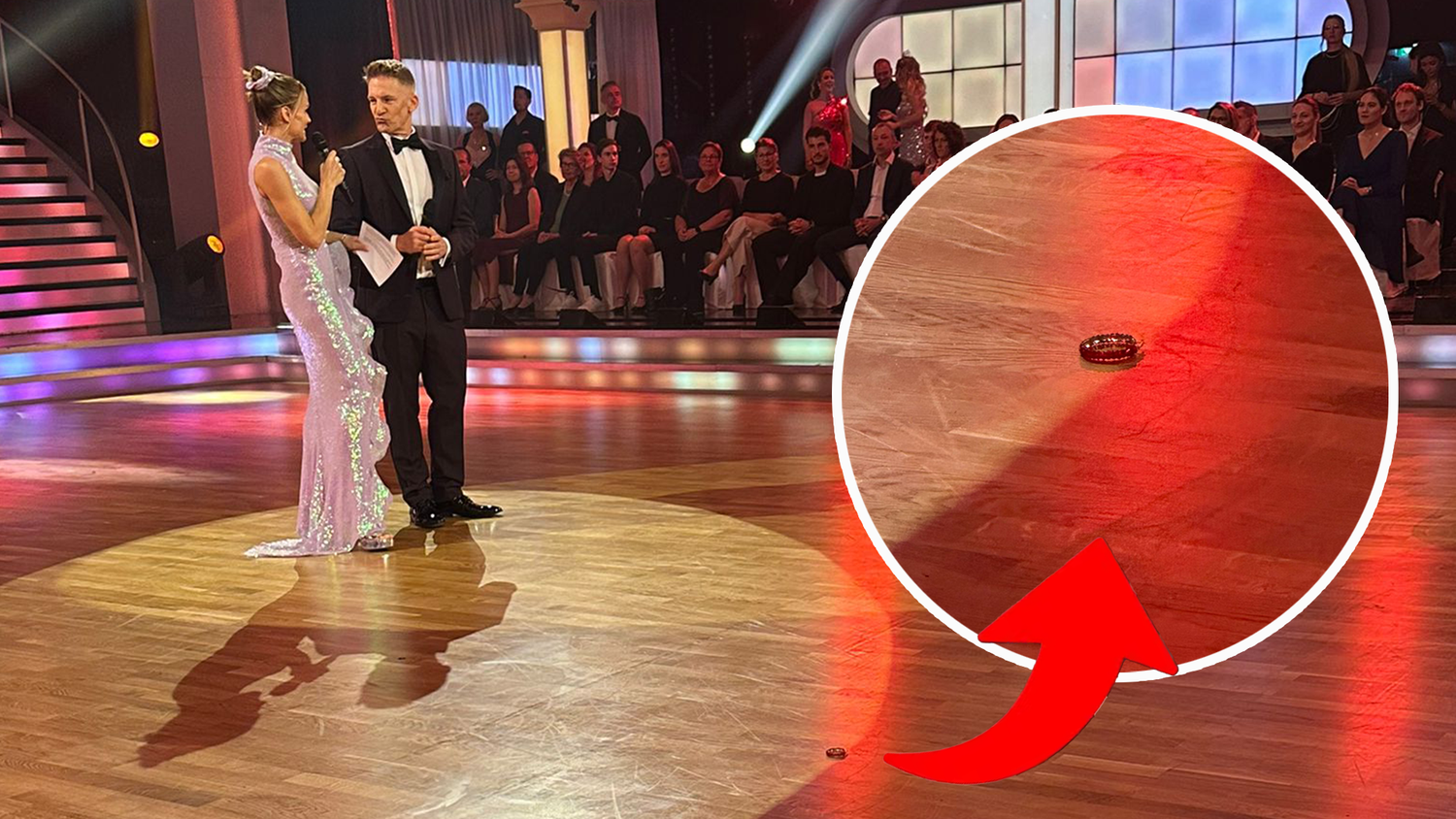 Cornelia Kreuter verlor beim Opening des Finales ihren Ohrring – die Show lief dennoch ohne Unterbrechung weiter.