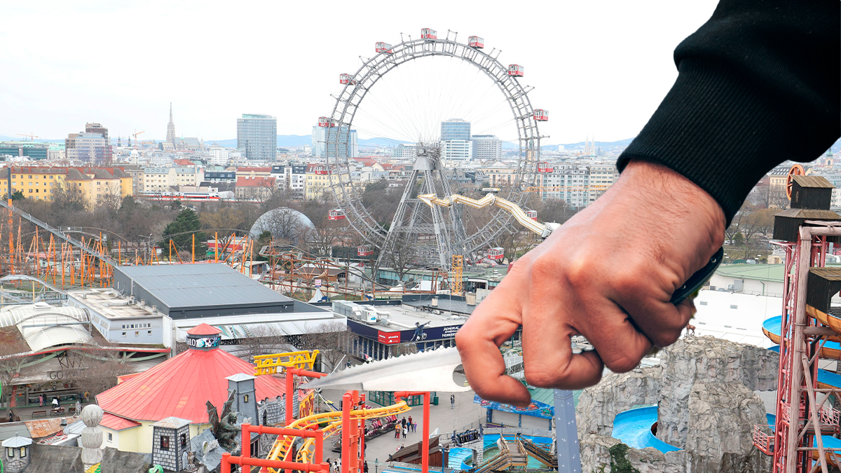 Laut und wild: Polizeieinsatz am Wiener Prater (Symbolfoto).