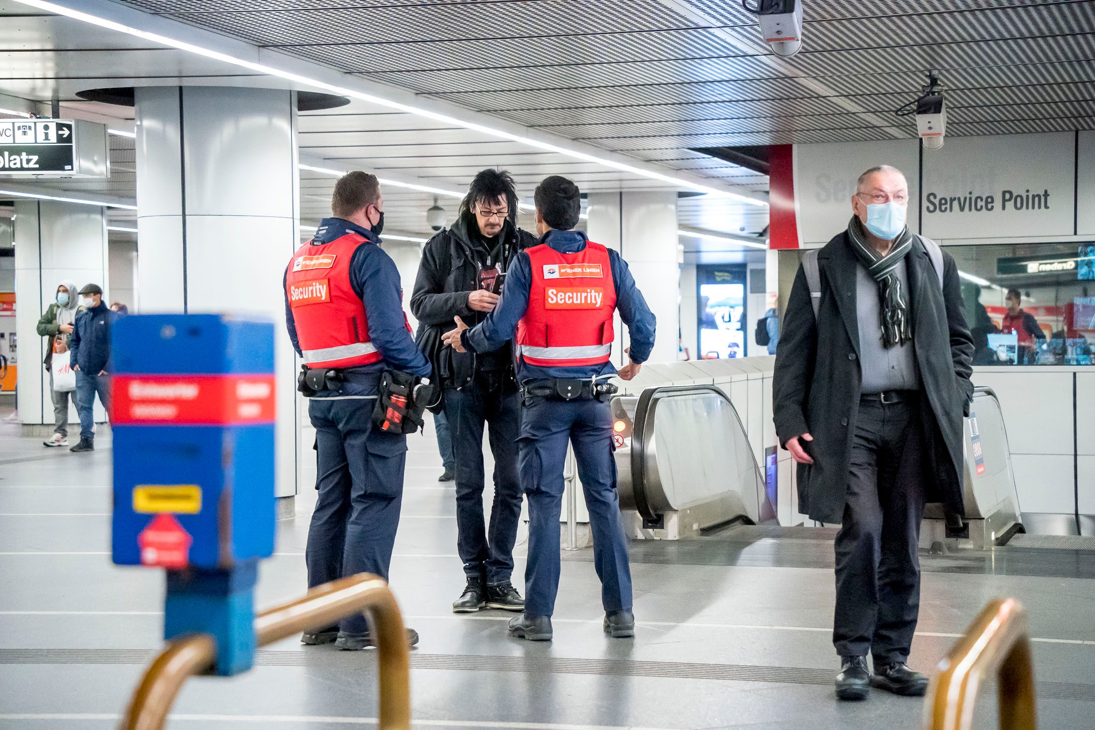 Tatort war die U-Bahnstation Stephansplatz. (Archivbild)