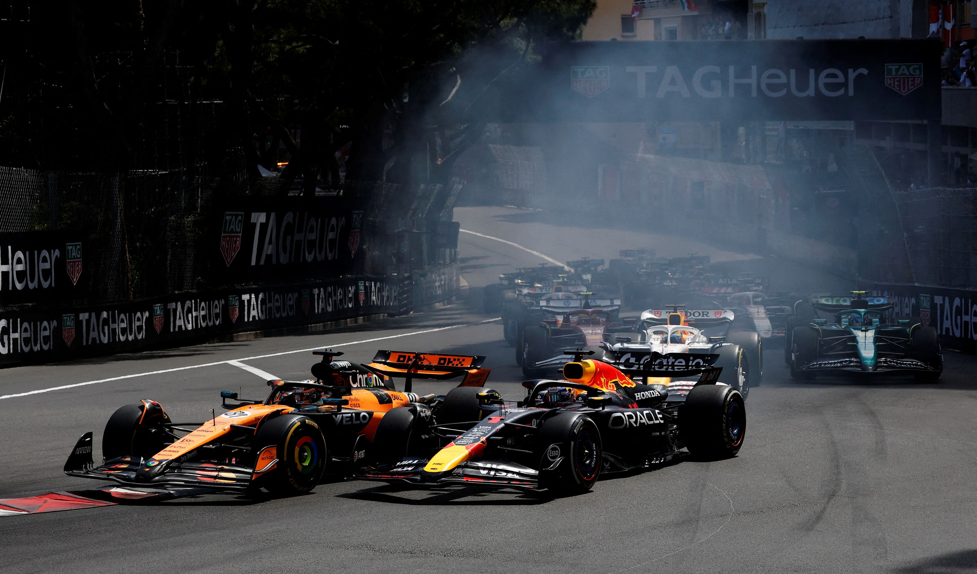 Lando Norris setzte sich im Monaco-Grand-Prix durch.