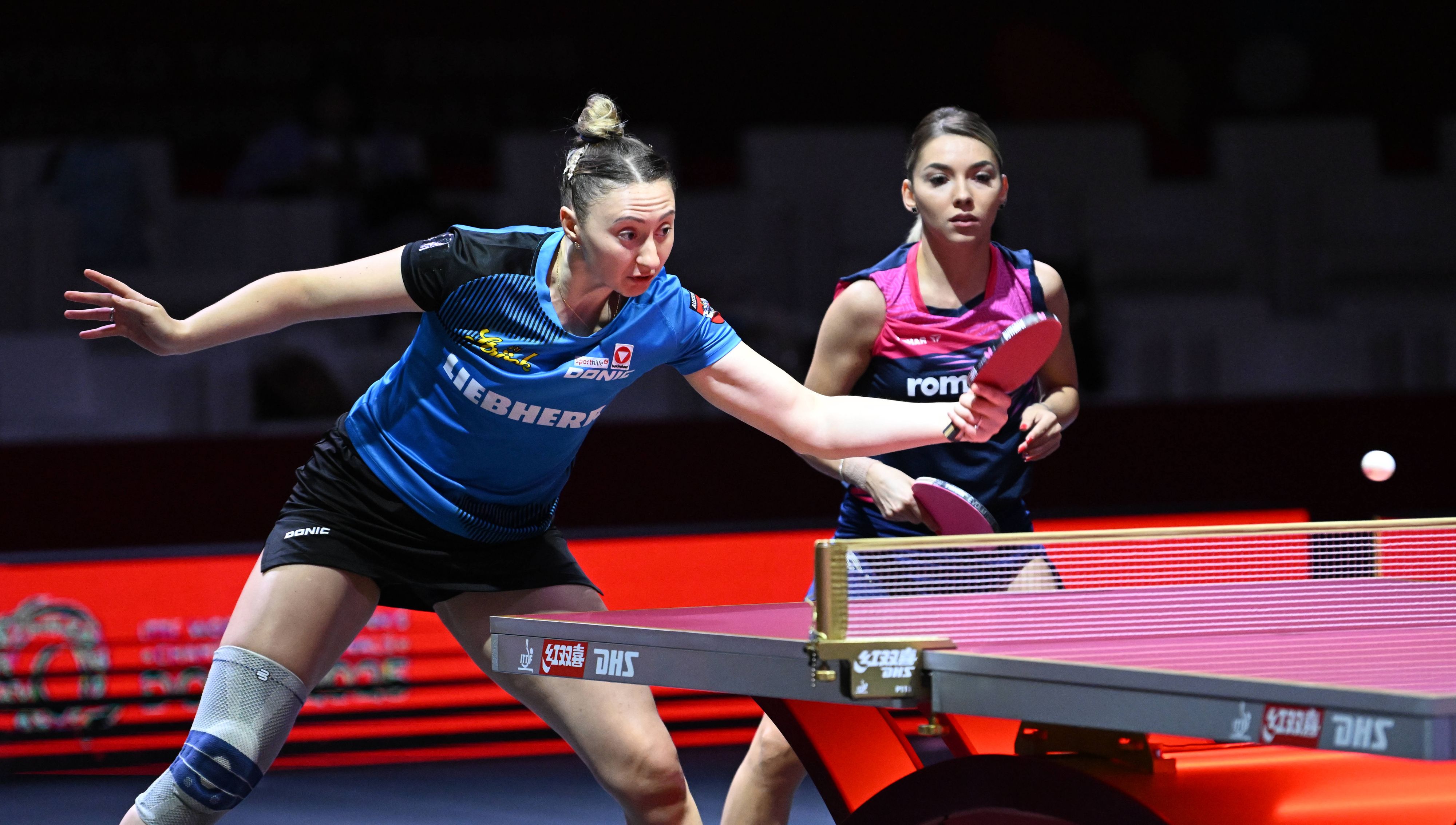 Sofia Polcanova (l.) schrieb österreichische Tischtennis-Geschichte.