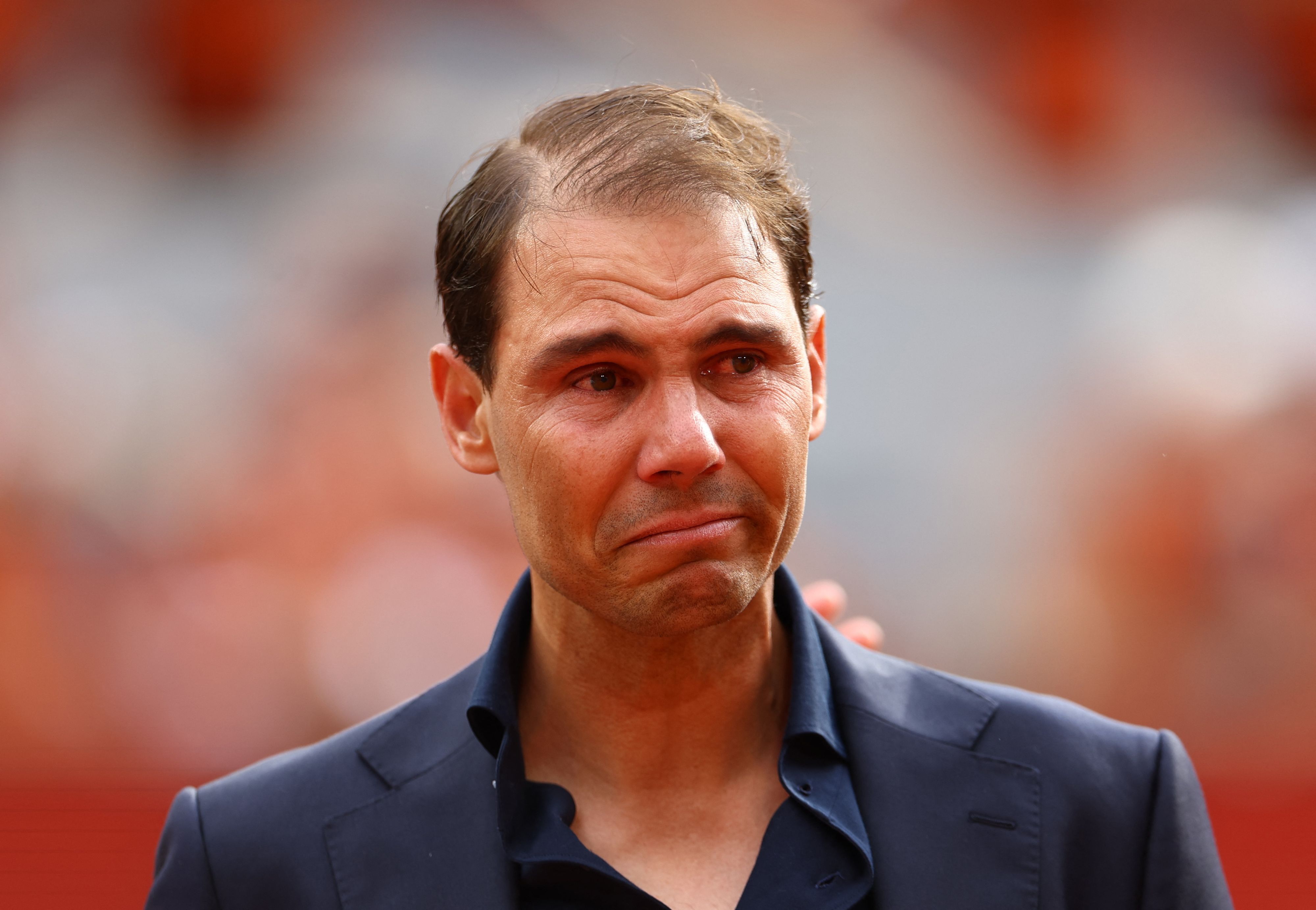 Nadal beim Abschied in Roland Garros