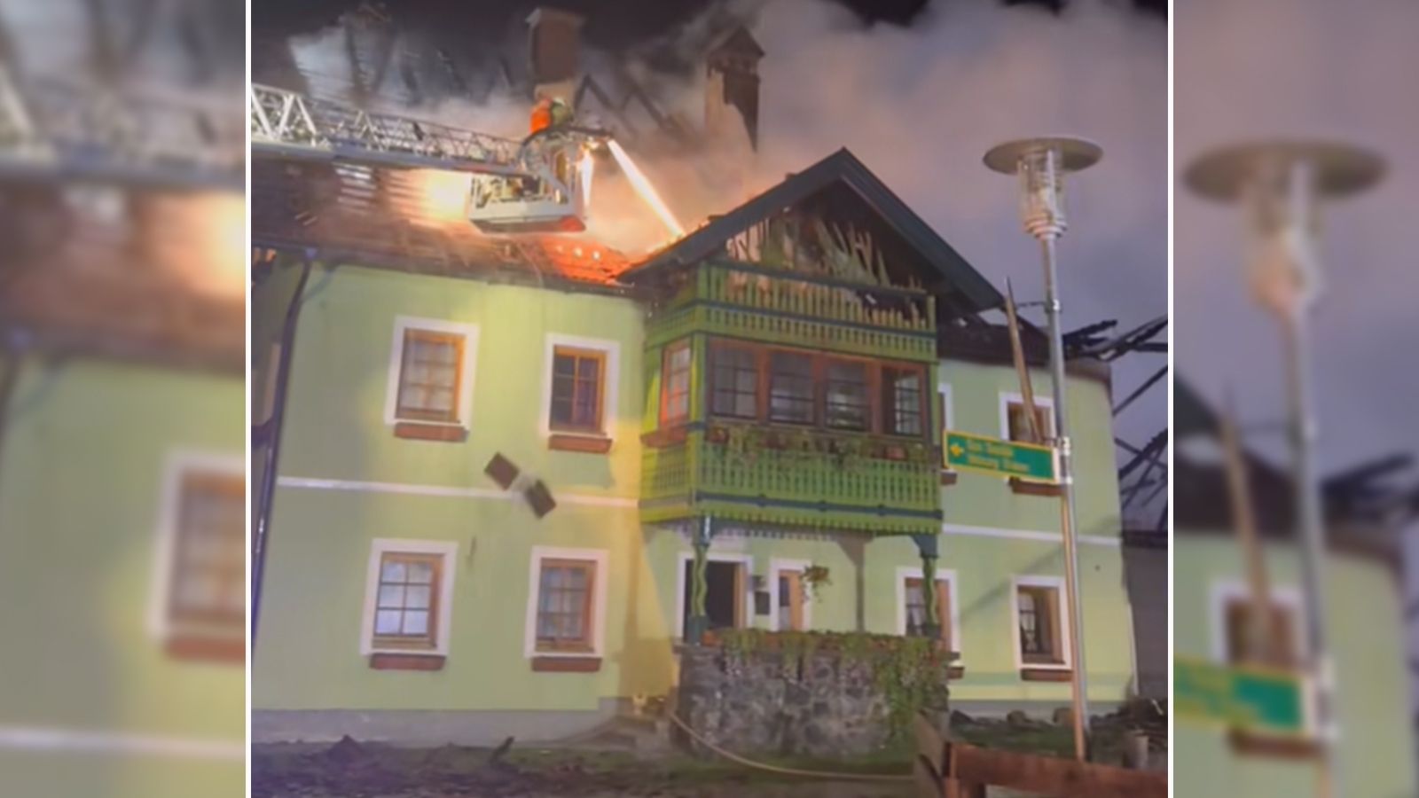 Die Feuerwehr stand im Großeinsatz.