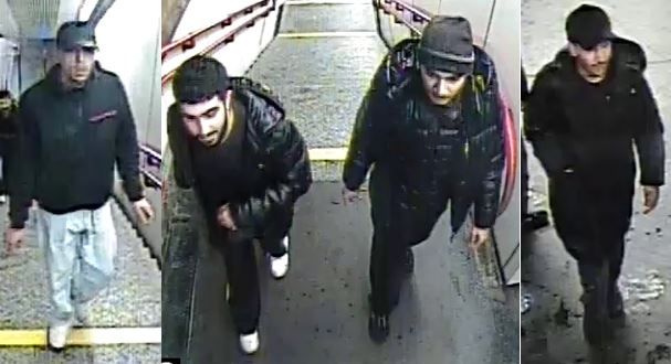 Wer hat diese vier Männer gesehen?