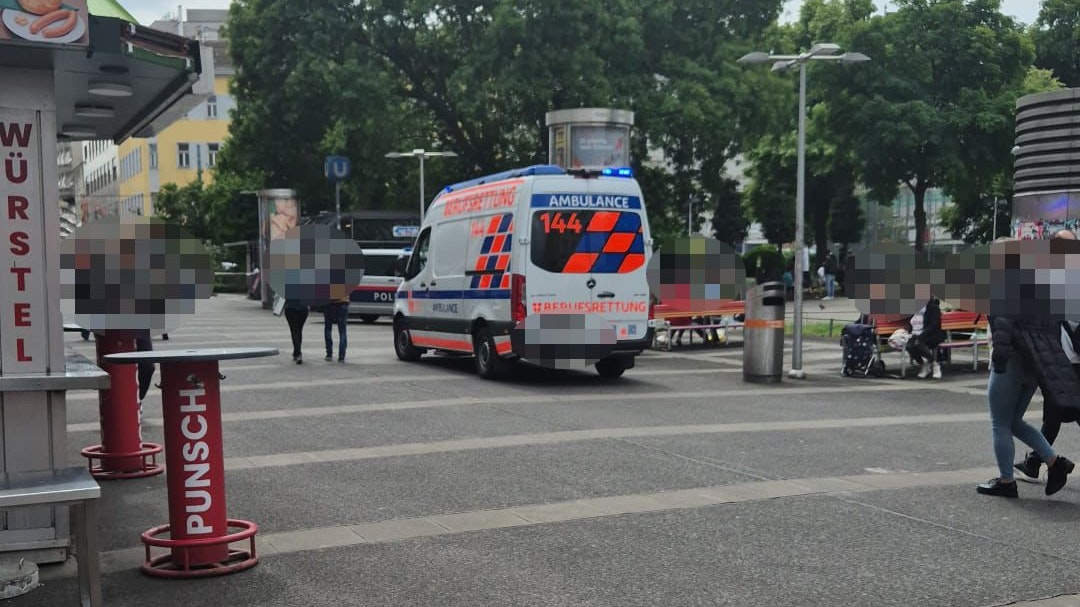 Neue Messer-Attacke in Favoriten! Mann am Kopf verletzt